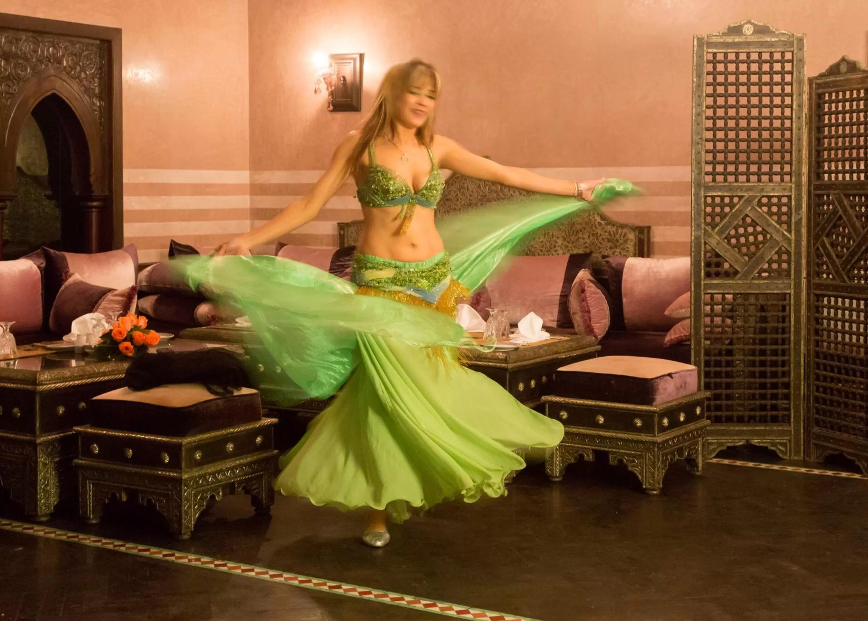 Communal lounge/ TV room in L' Amphitrite Palace Beach Resort & Spa