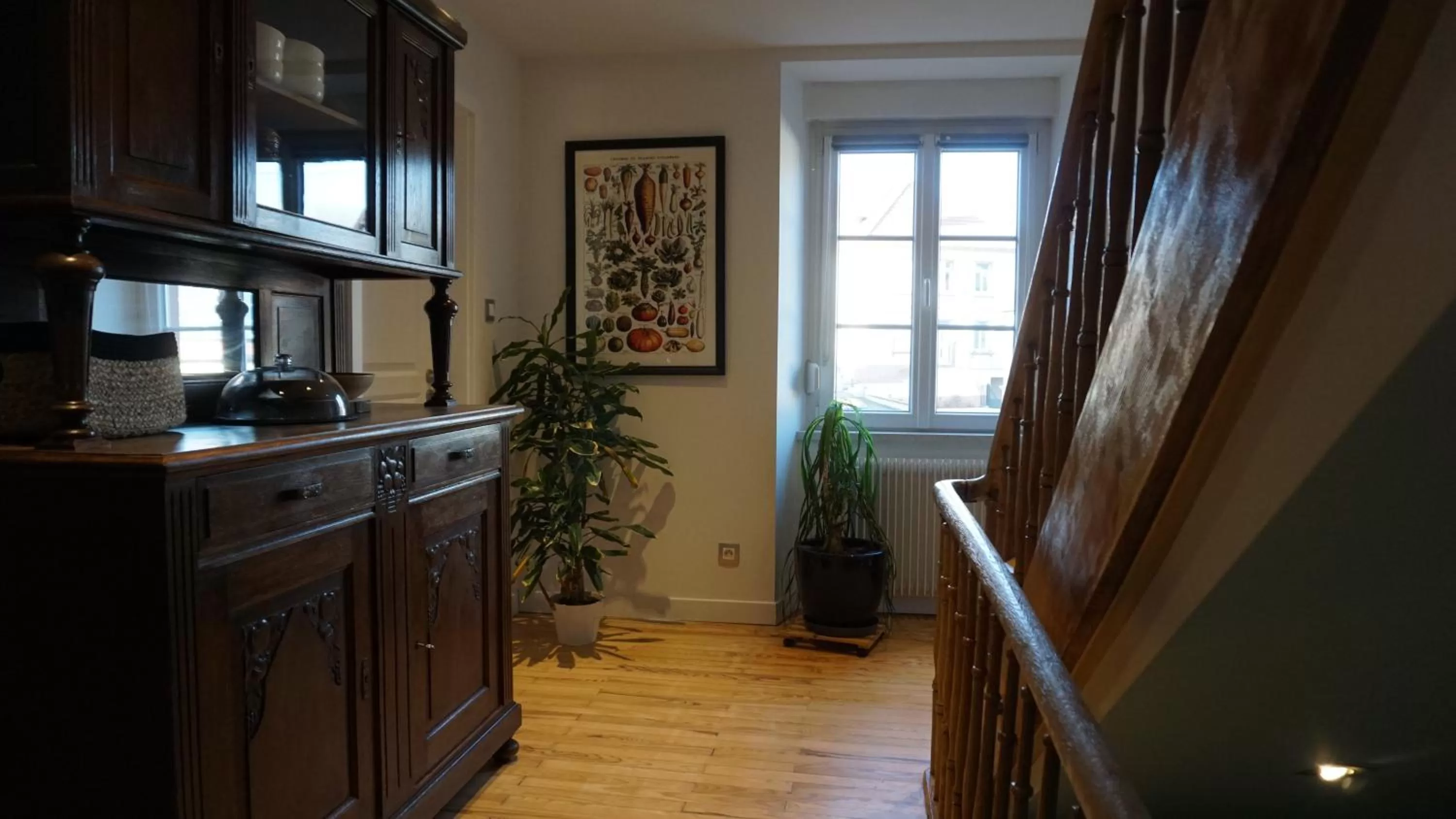 Communal lounge/ TV room in La Maison Forestière