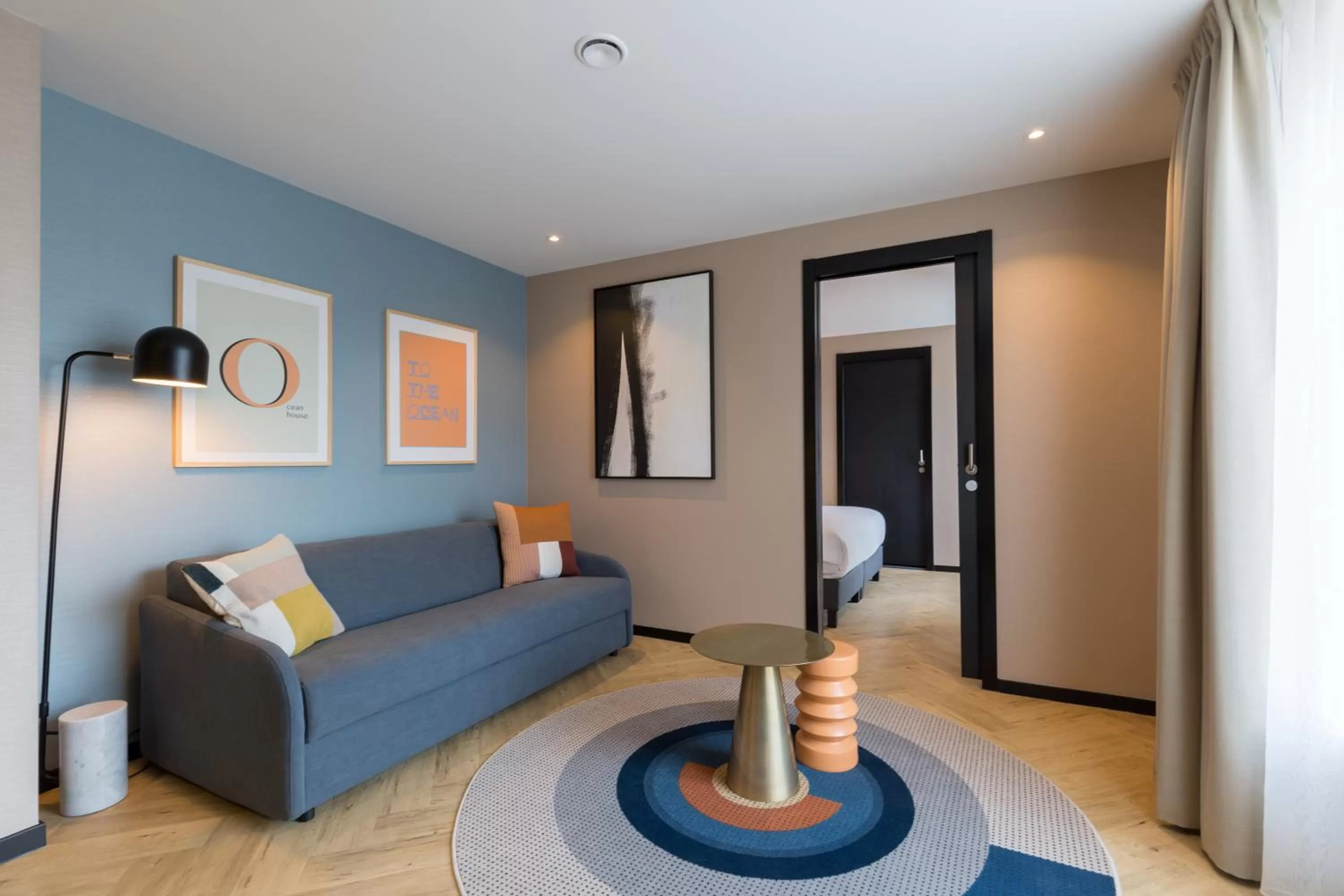 Seating area in Ocean House Scheveningen