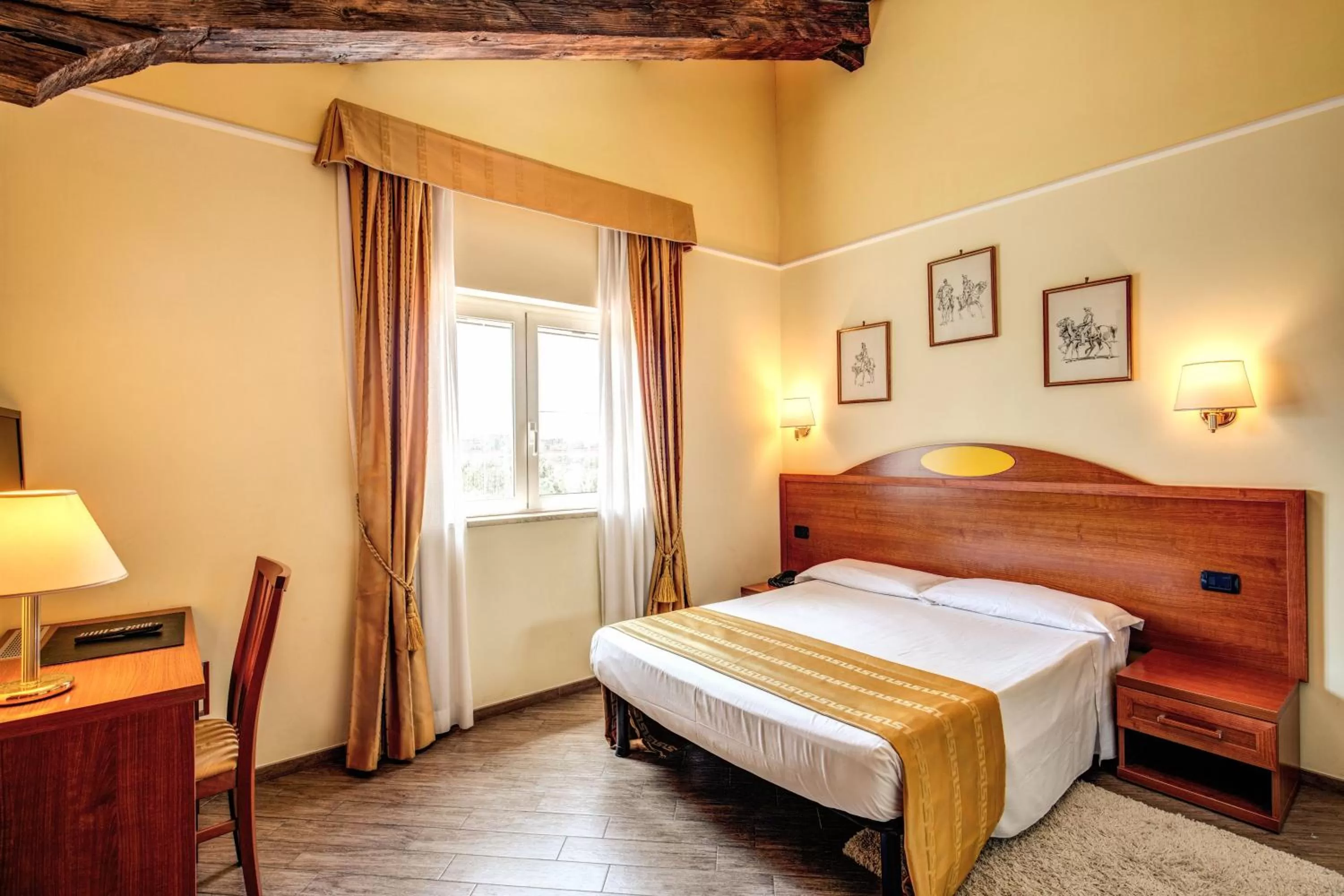 Bed in Hotel Roma Tiburtina Metro