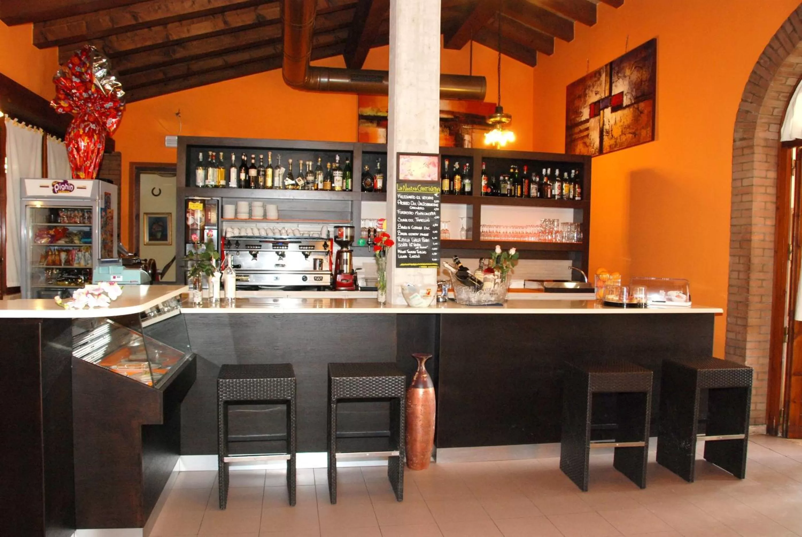 Lounge or bar in Hotel Scaldaferro