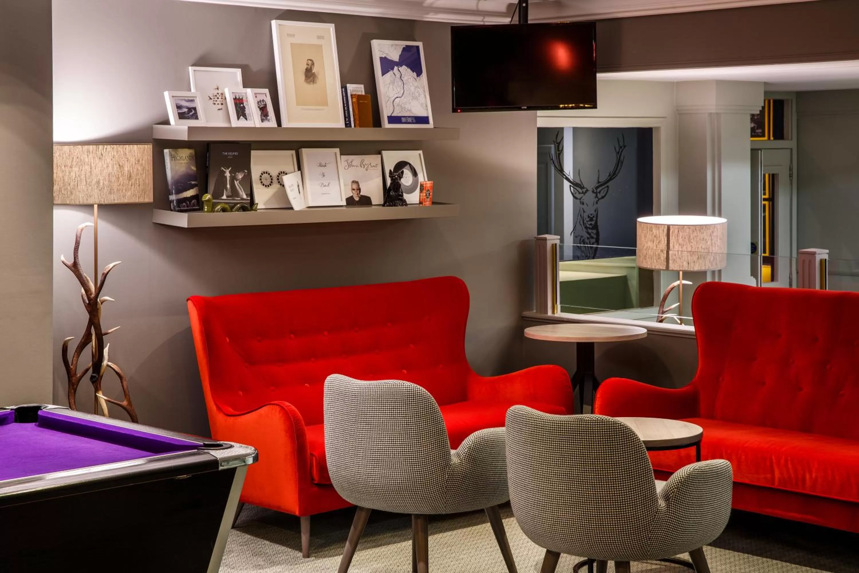 Lobby or reception in Mercure Inverness Hotel