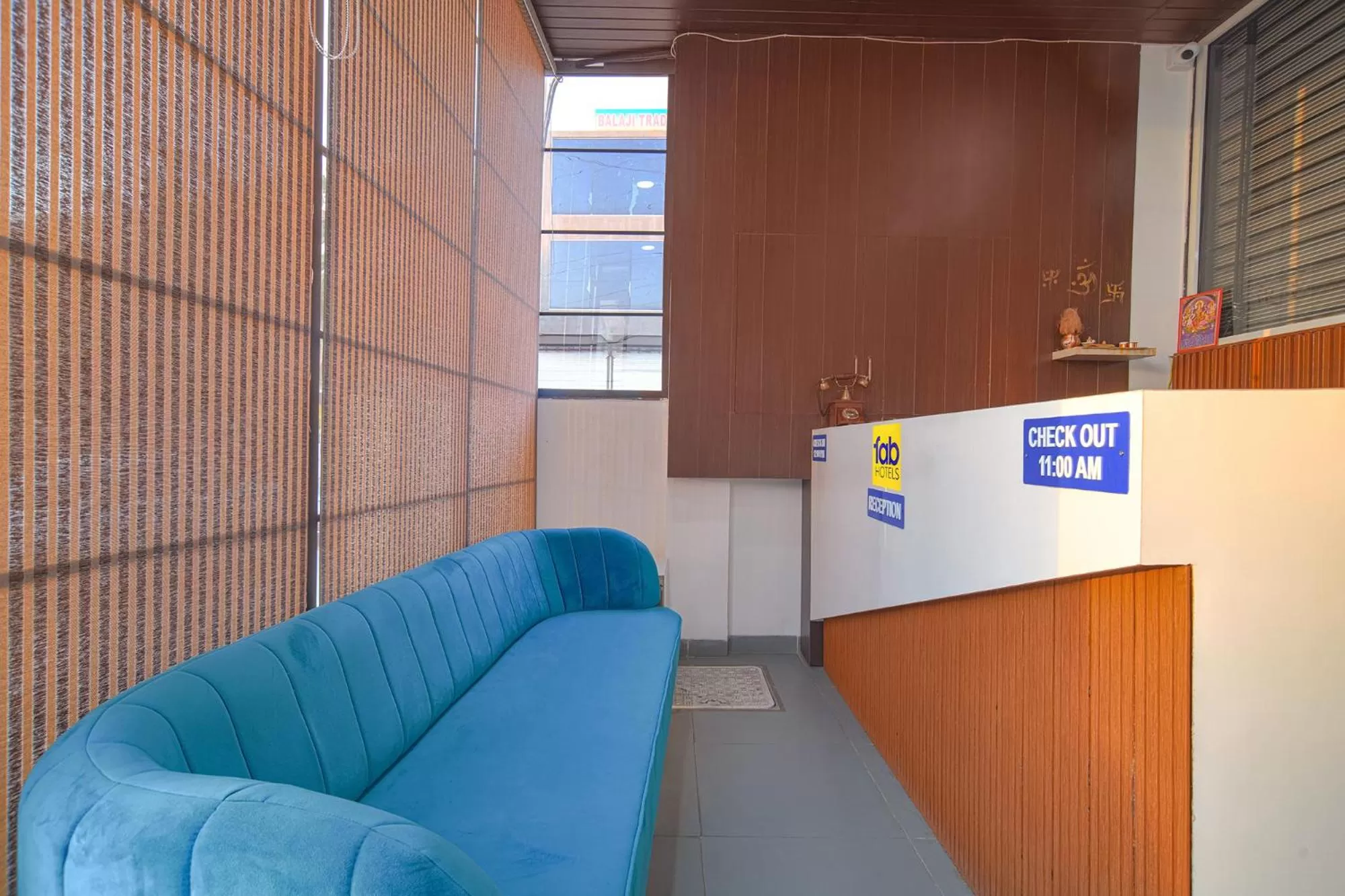 Lobby or reception in FabHotel Ramya