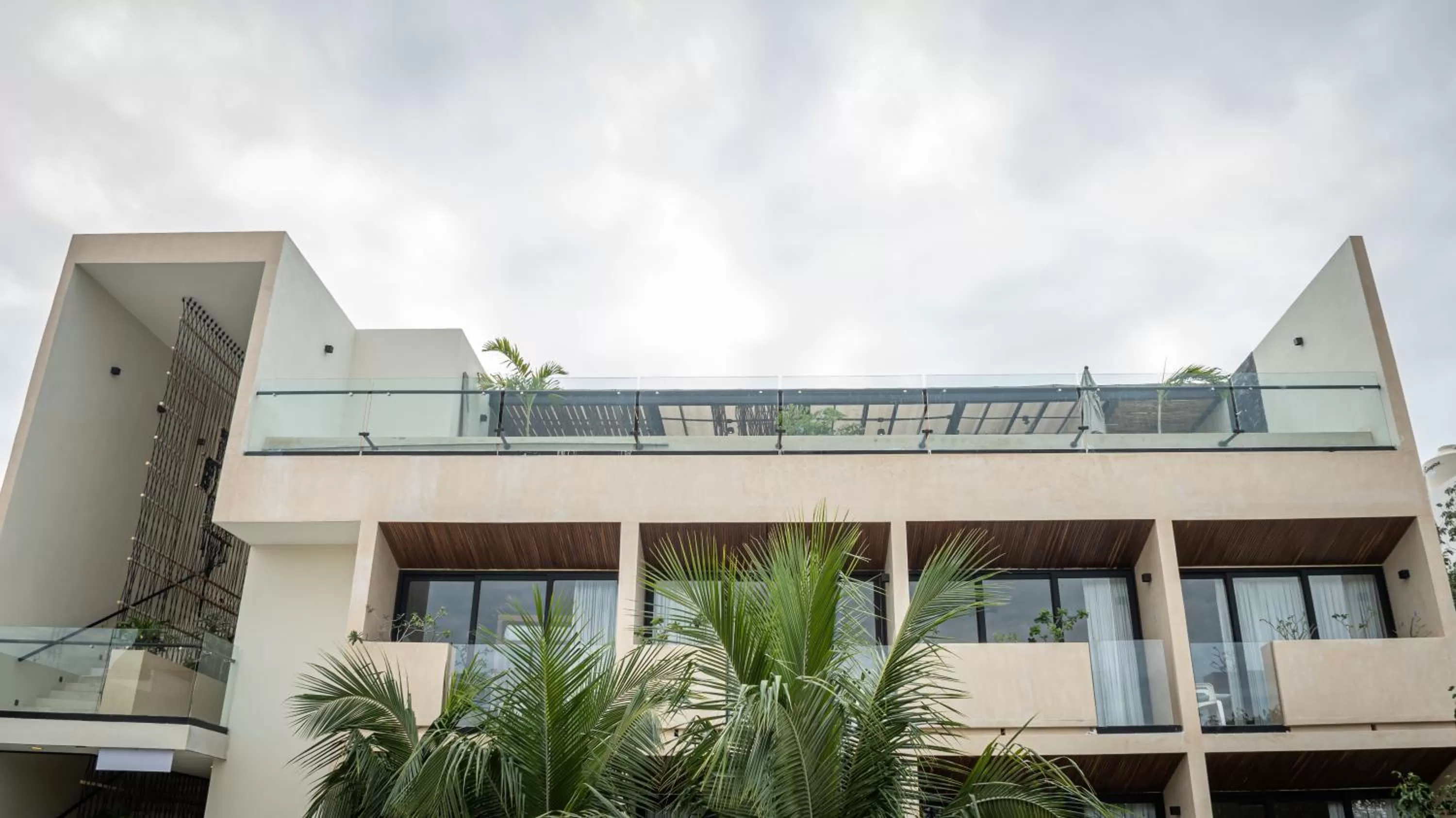 Property building in Moonshine Tulum Hotel & Hostel