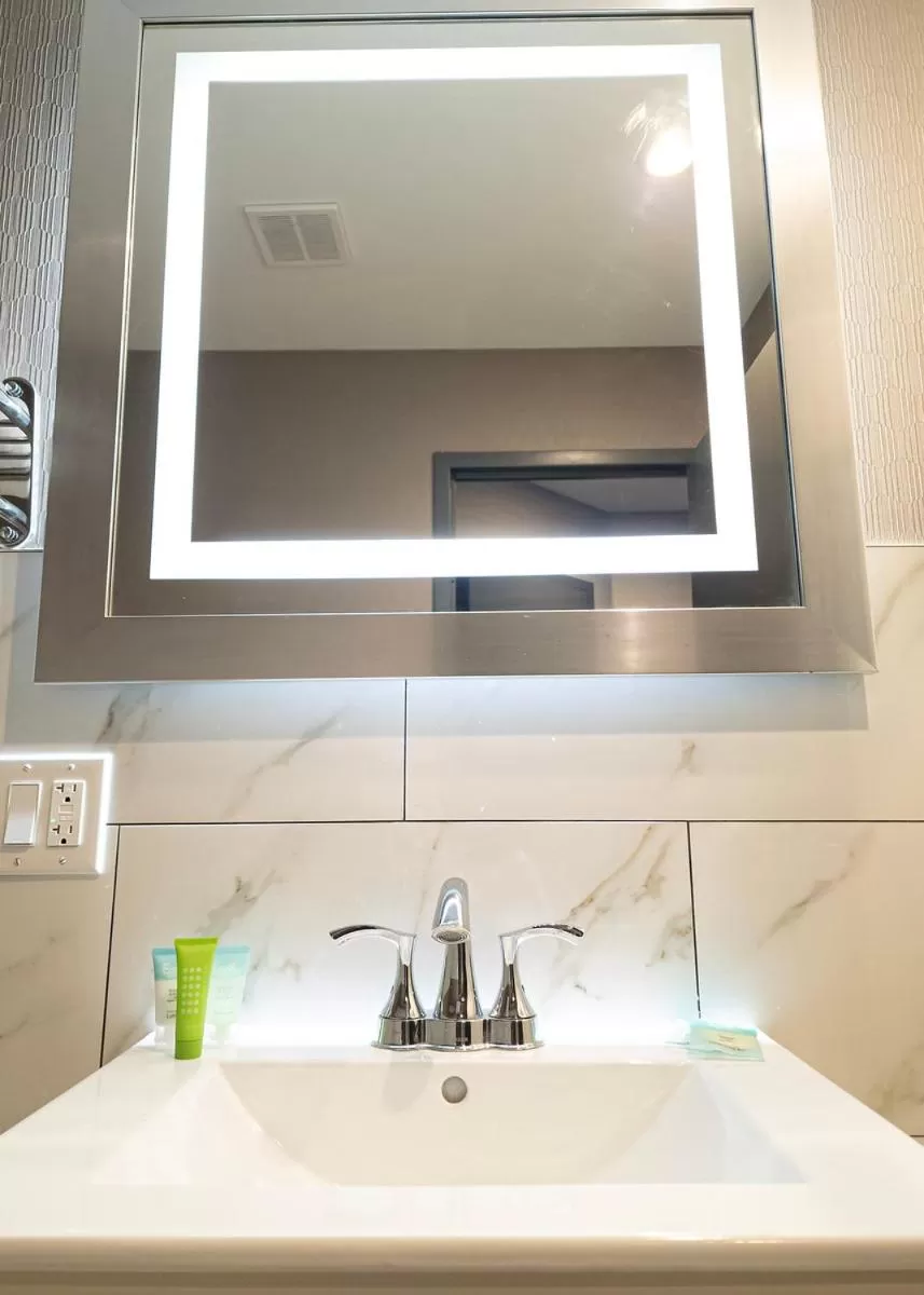 Bathroom in Wheeler Hotel