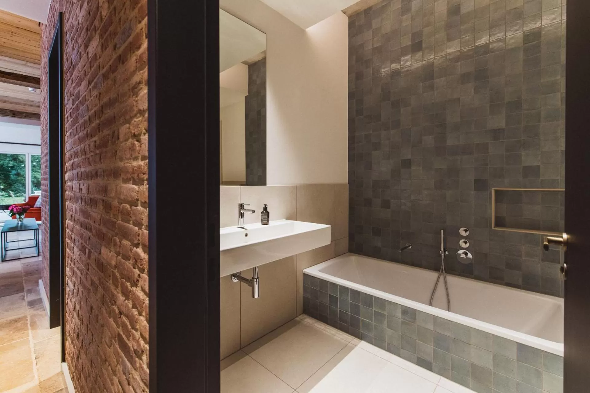 Bathroom in Gut Damp Ferien Lofts