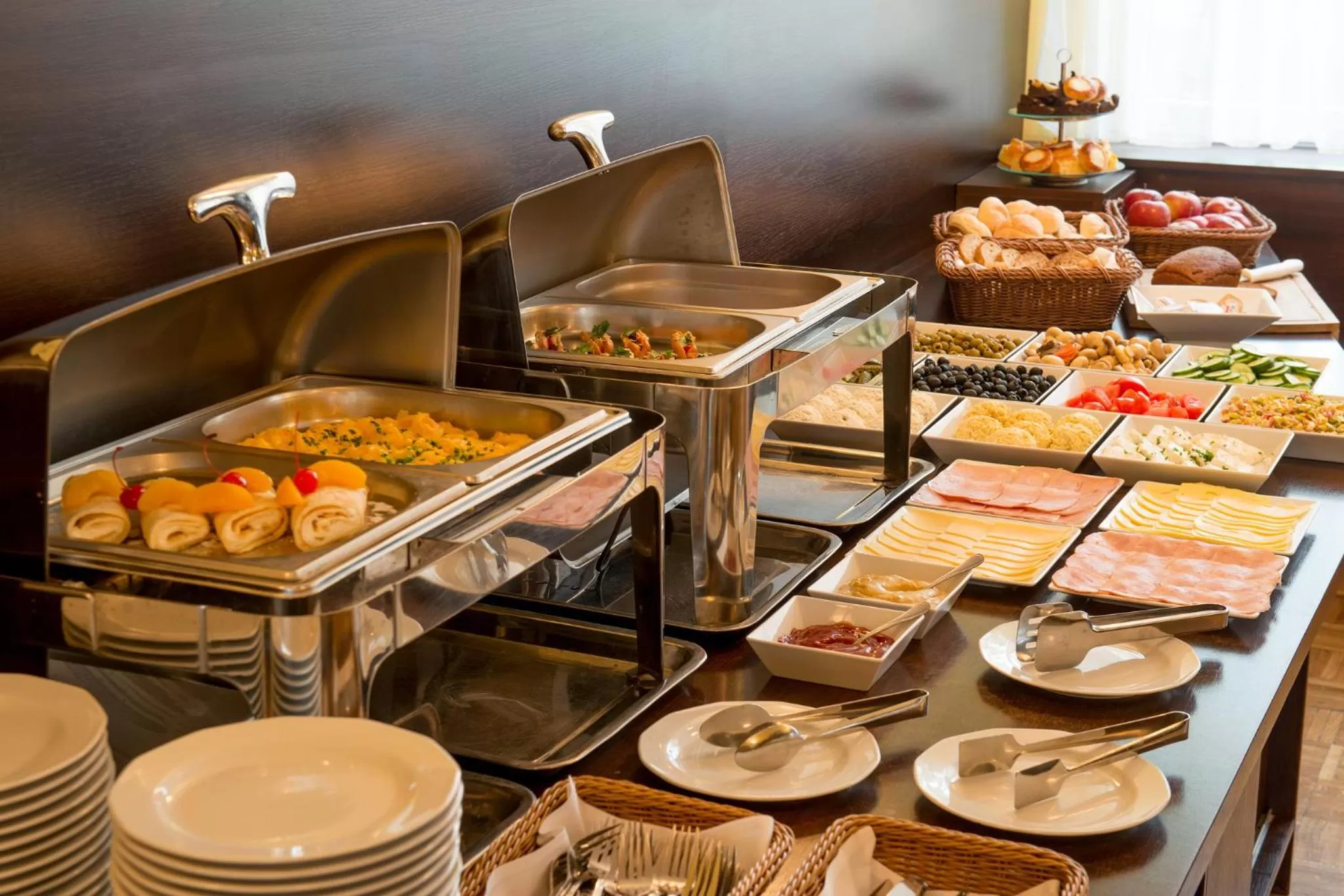 Buffet breakfast in Hotel Krakus