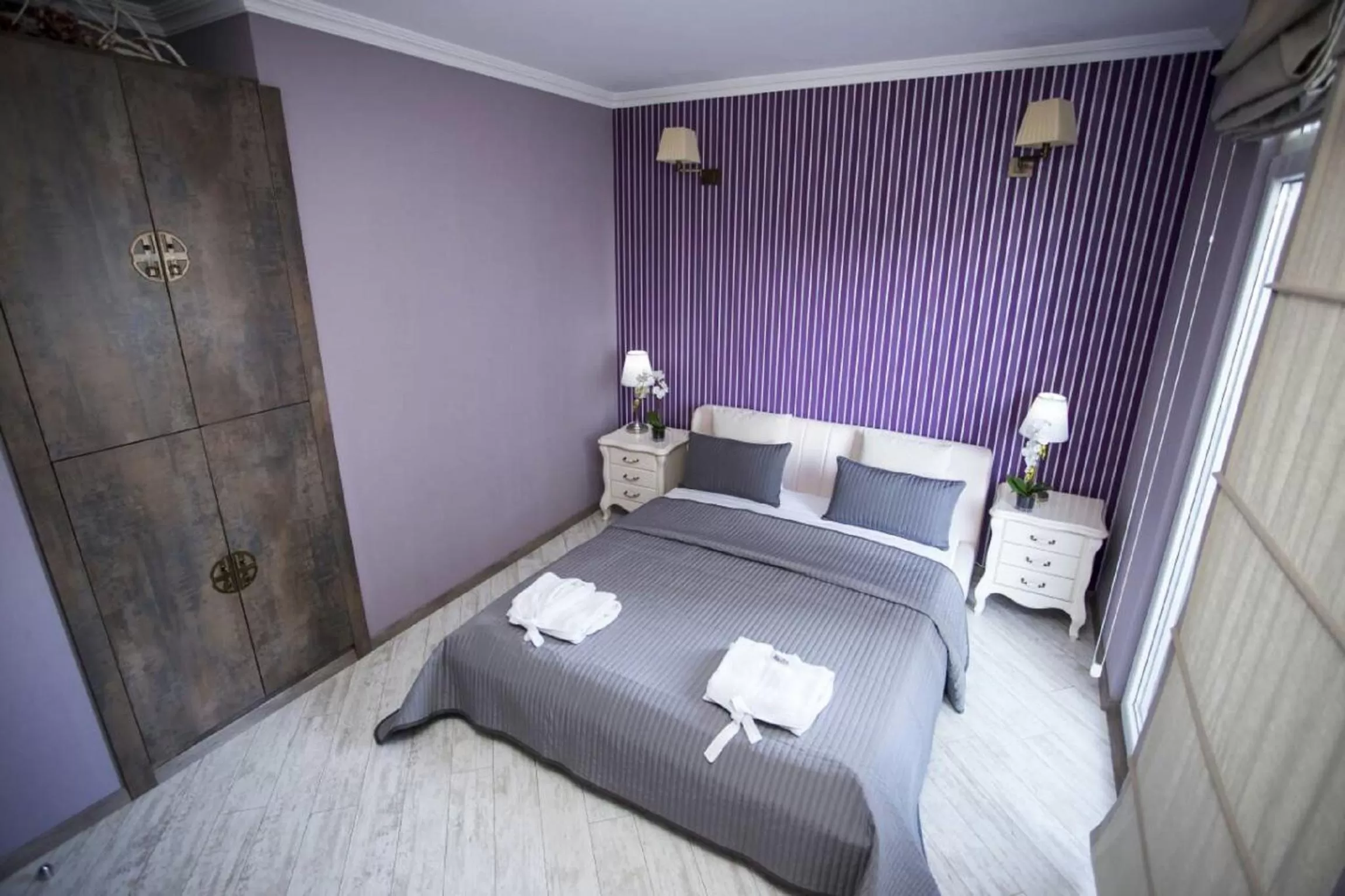 Bedroom, Bed in Blue Star Batumi