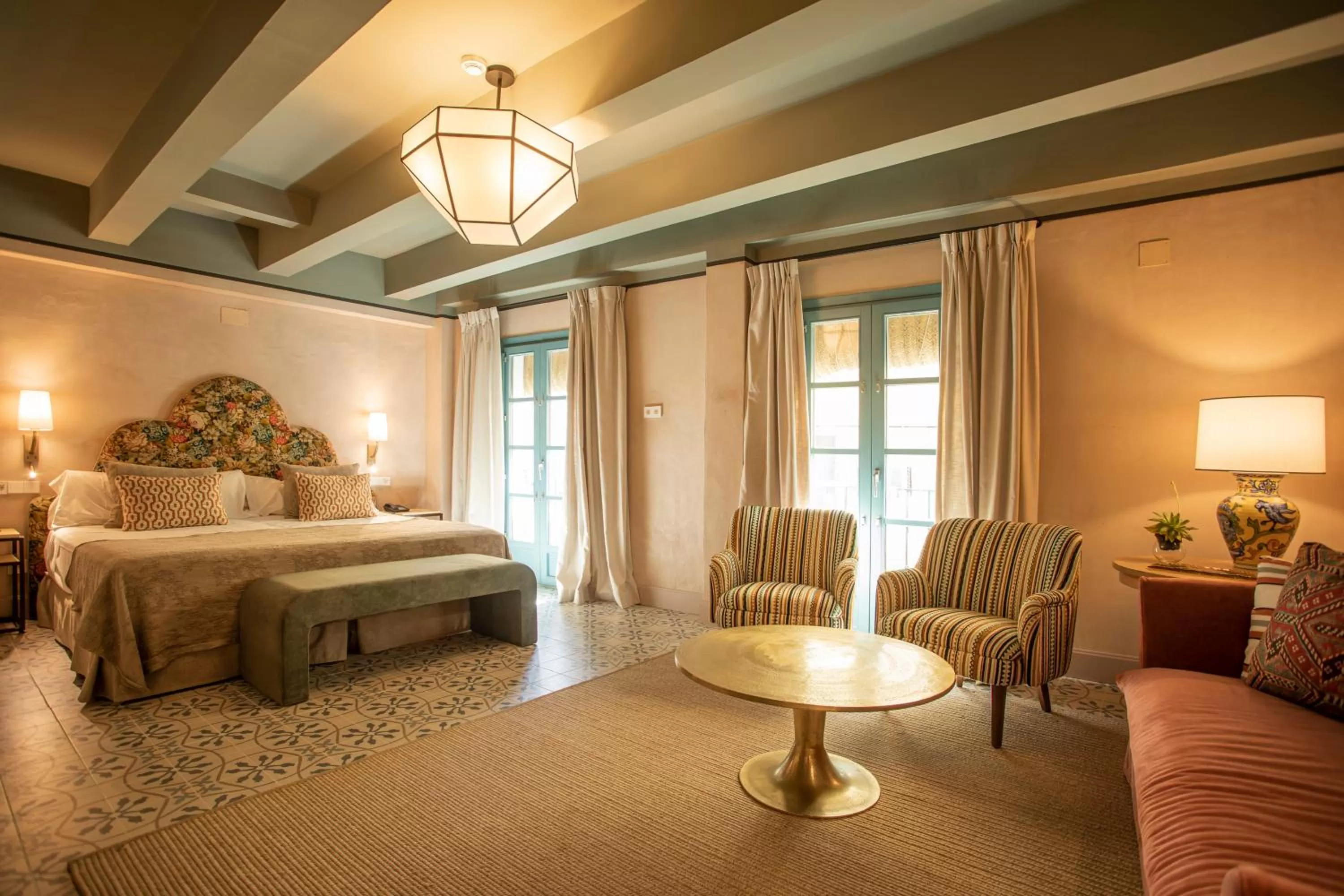 Photo of the whole room, Bed in Hospes Las Casas del Rey de Baeza, a Member of Design Hotels