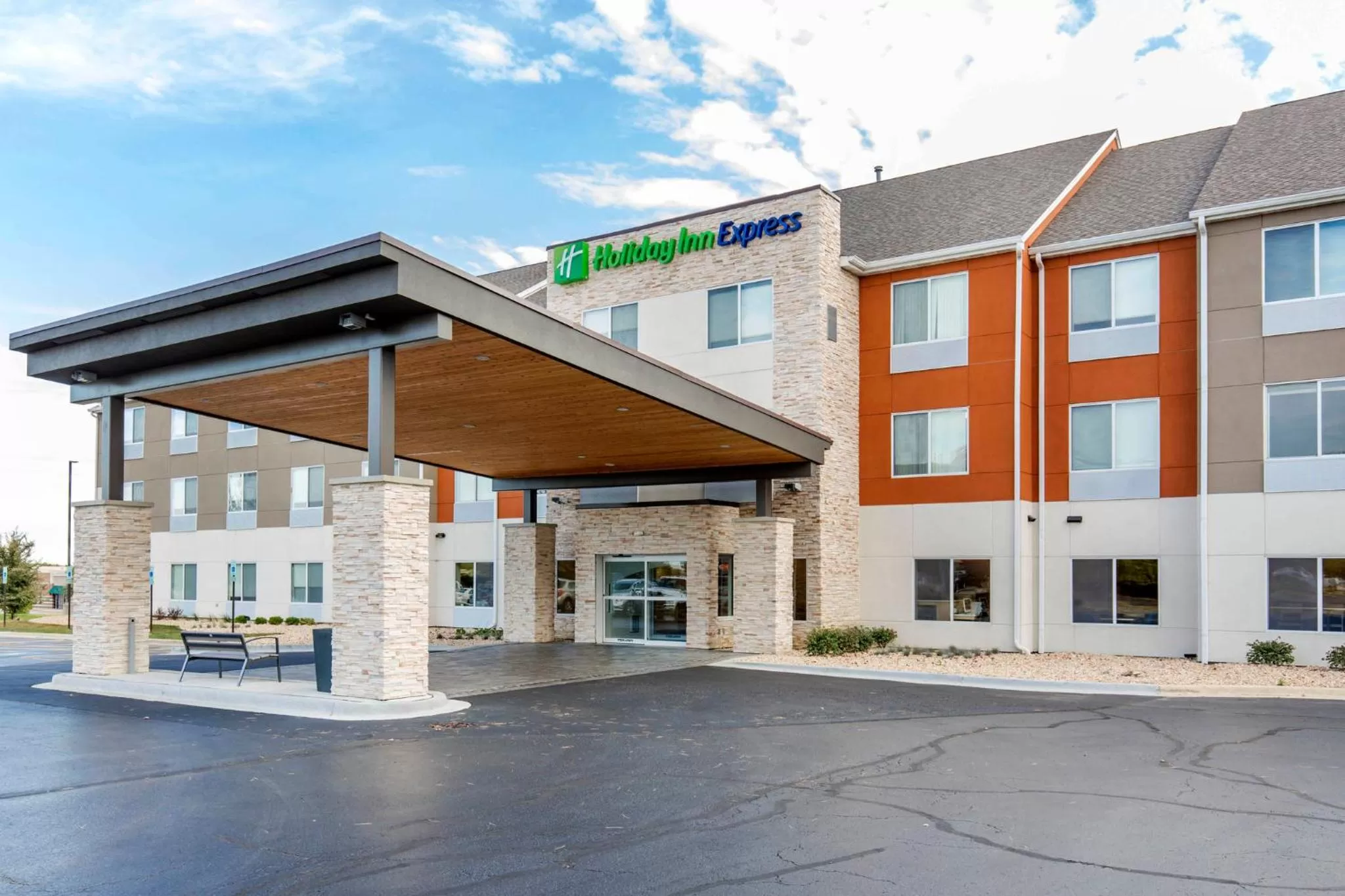 Property building in Holiday Inn Express & Suites Chicago West - St Charles by IHG