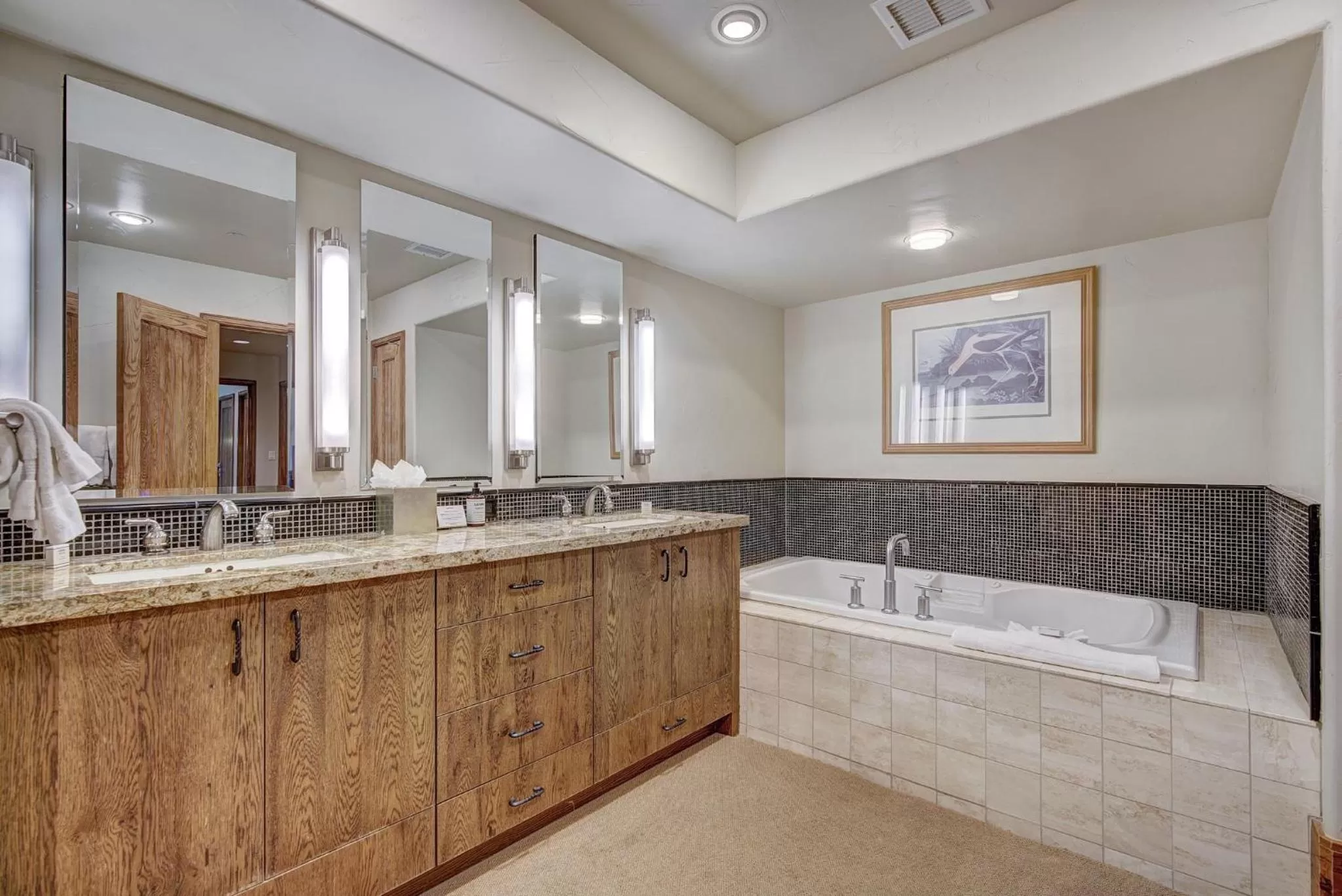 Bathroom in The Pines Lodge, a RockResort, by Vail Resorts