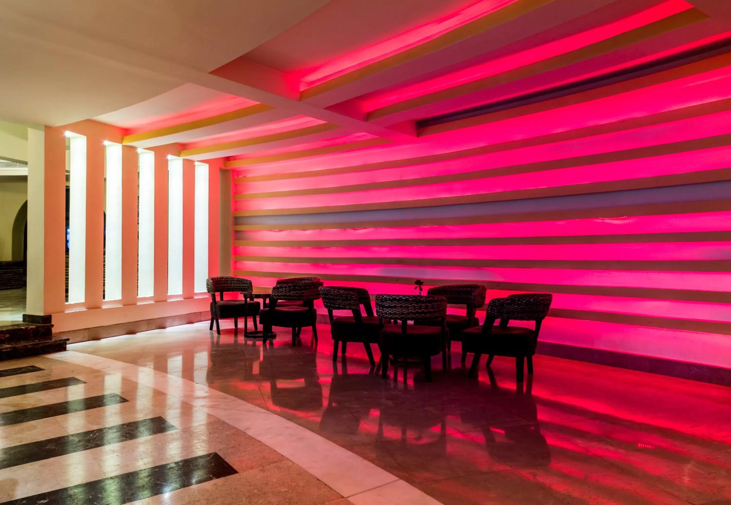 Lobby or reception in Coral Sun Beach