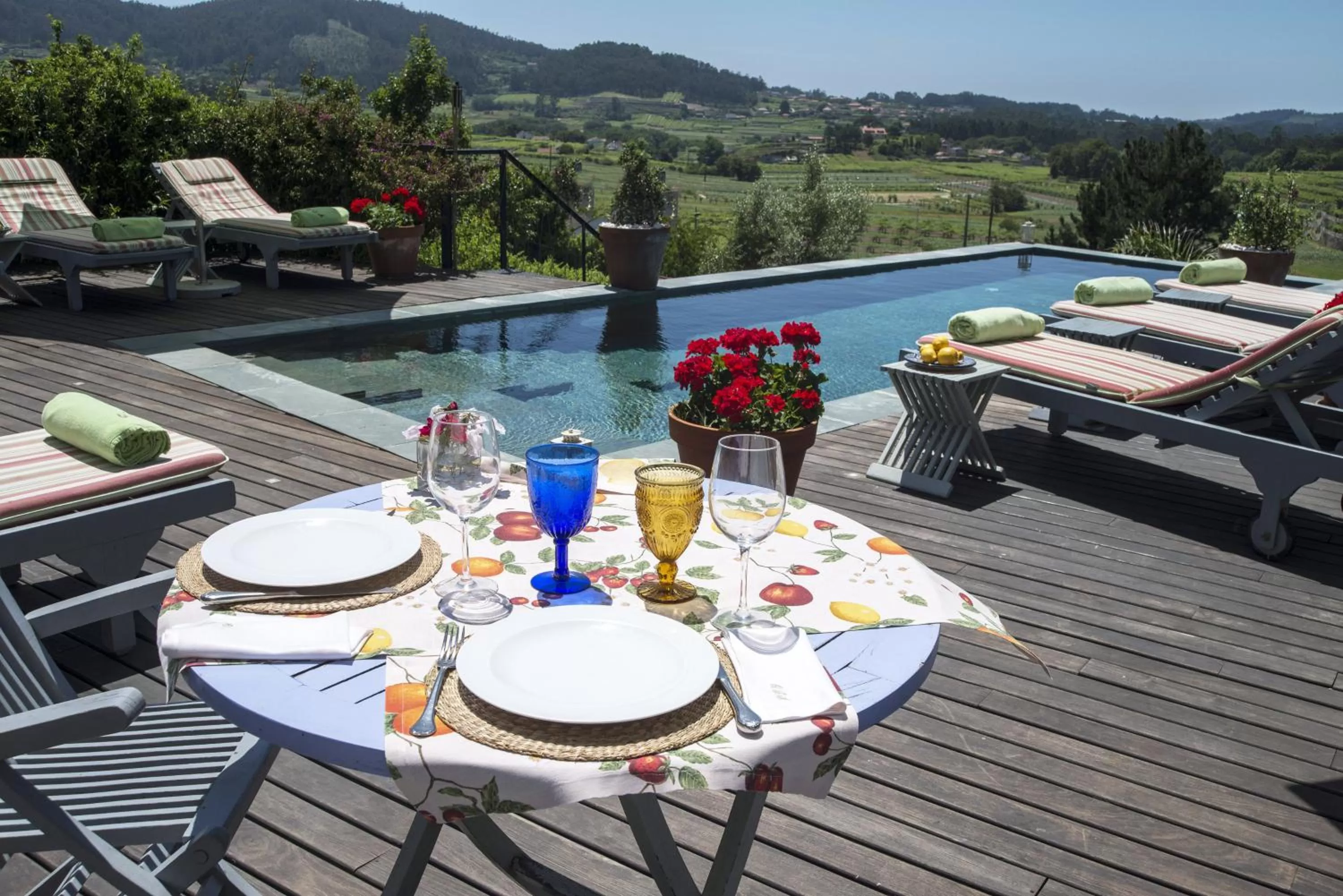 Day in Quinta de San Amaro Rias Baixas