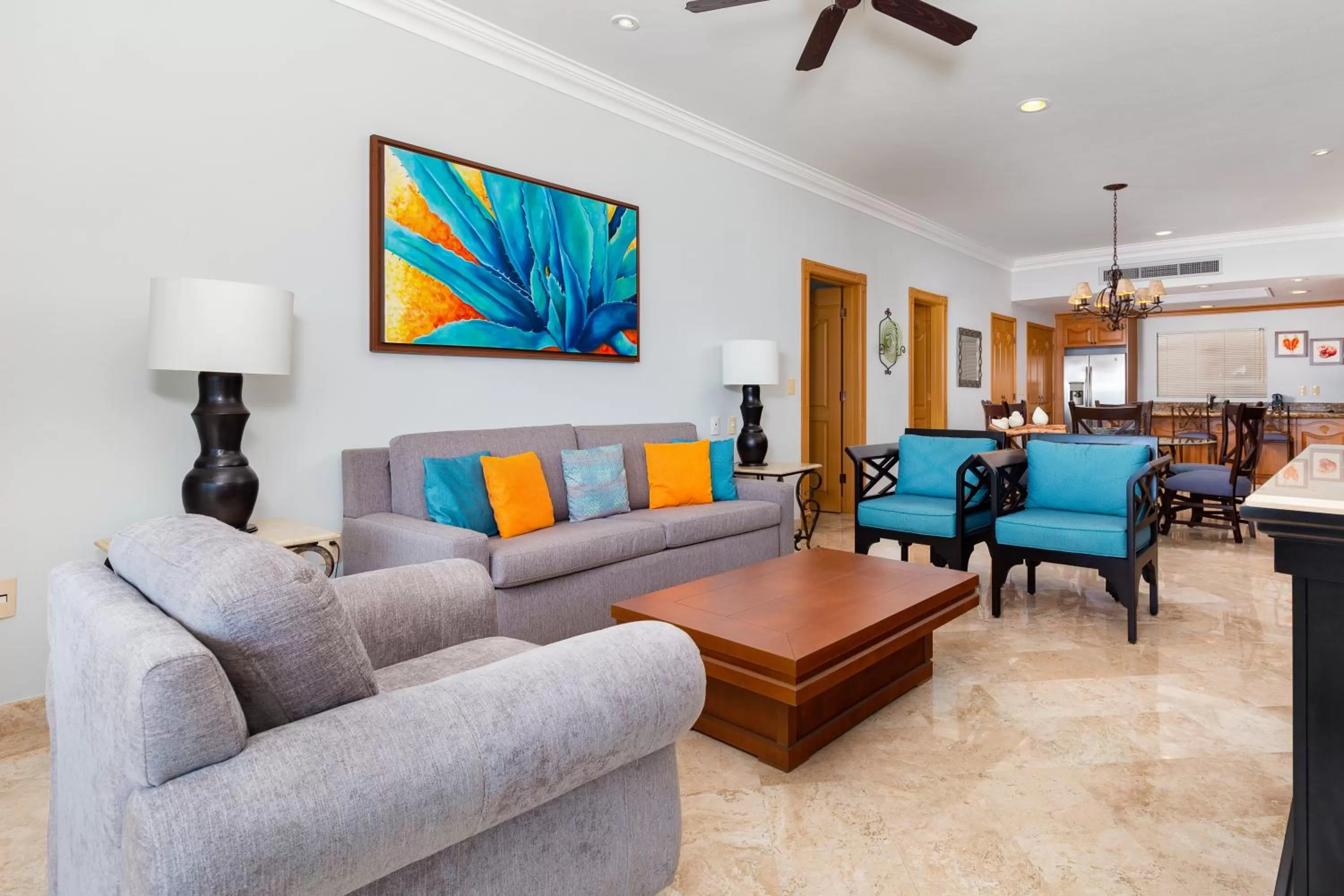 Living room in Villa La Estancia Beach Resort & Spa Riviera Nayarit