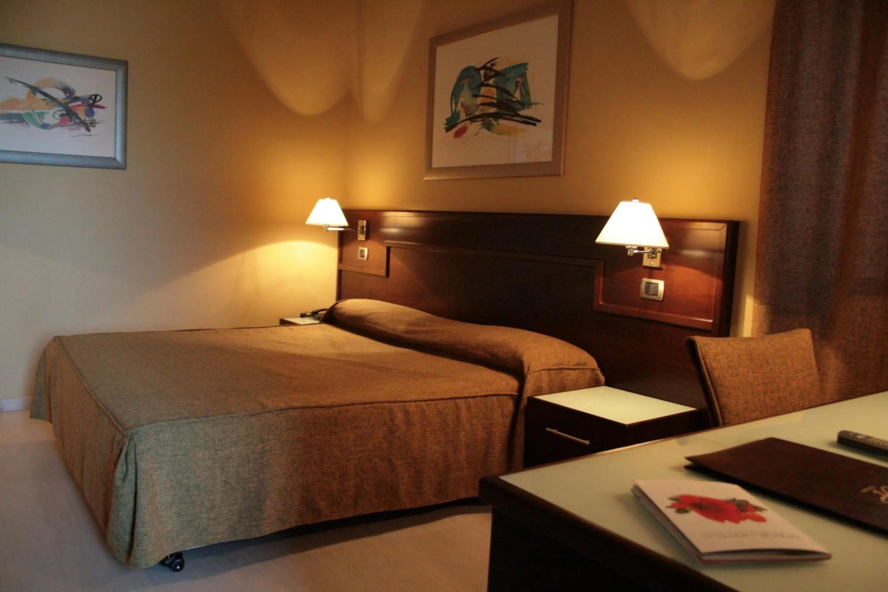 Bed in Panorama Hotel