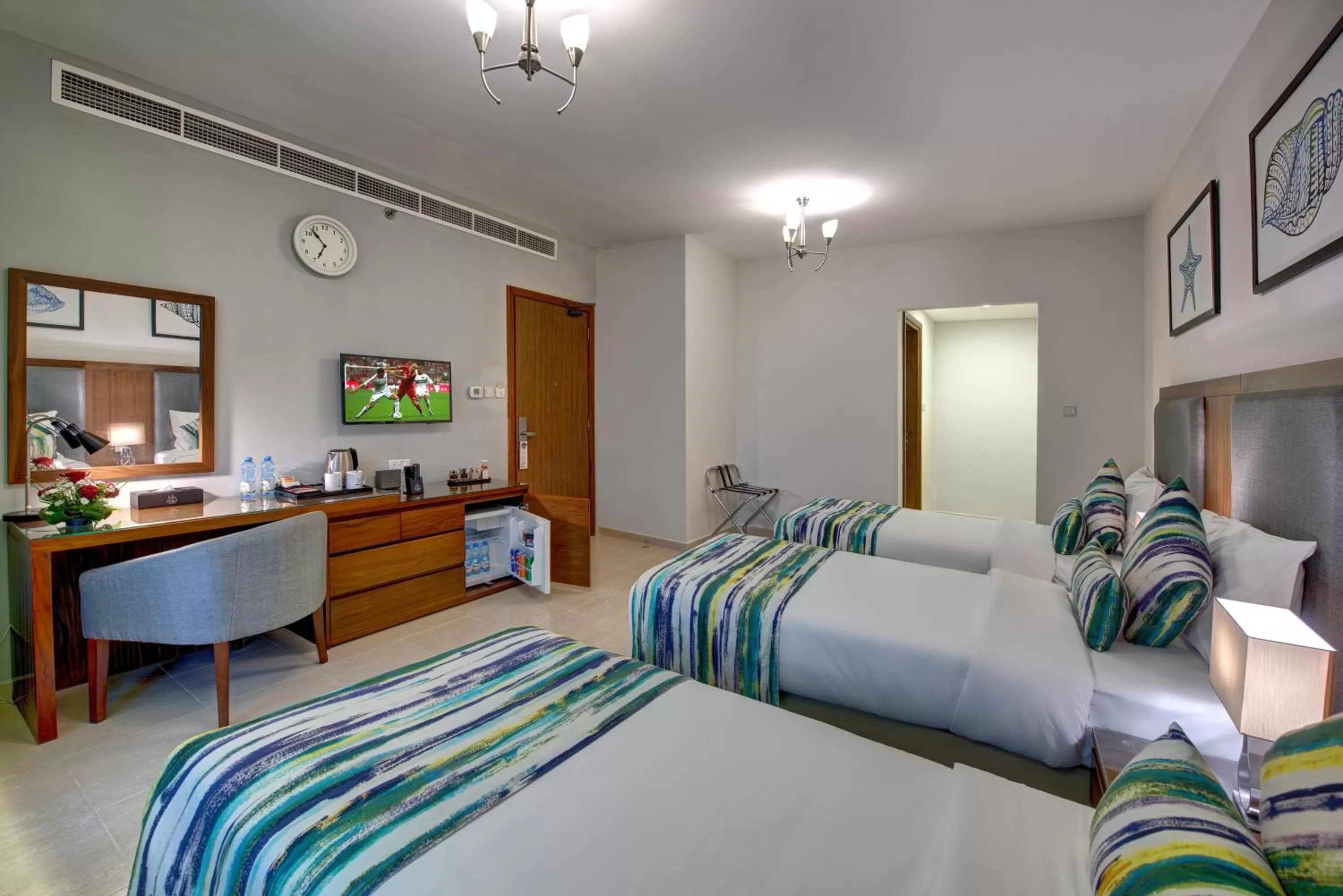 Bedroom, Bed in City Stay Beach Hotel Apartments - Marjan Island
