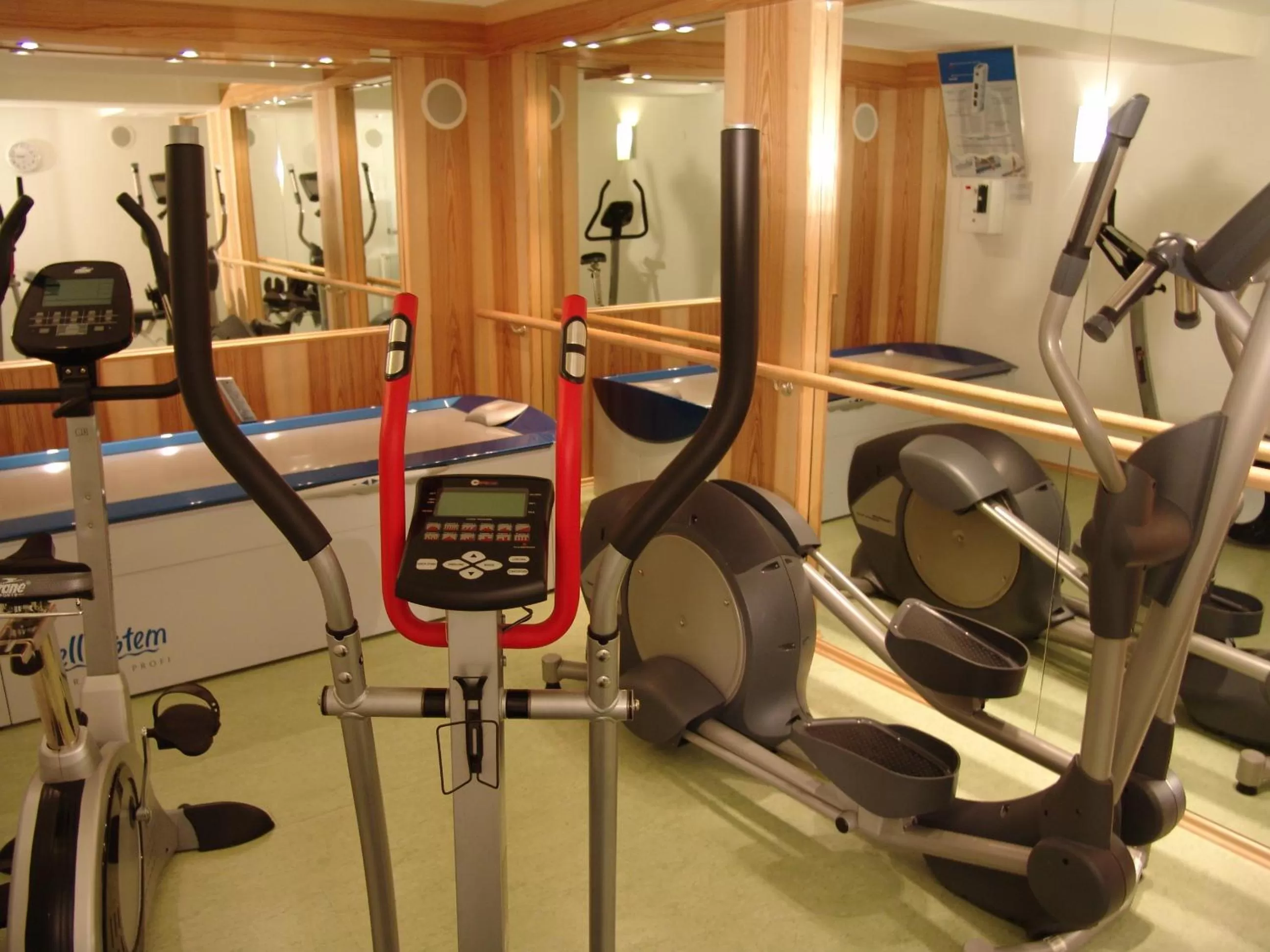 Fitness centre/facilities in Hotel Kastanienhof