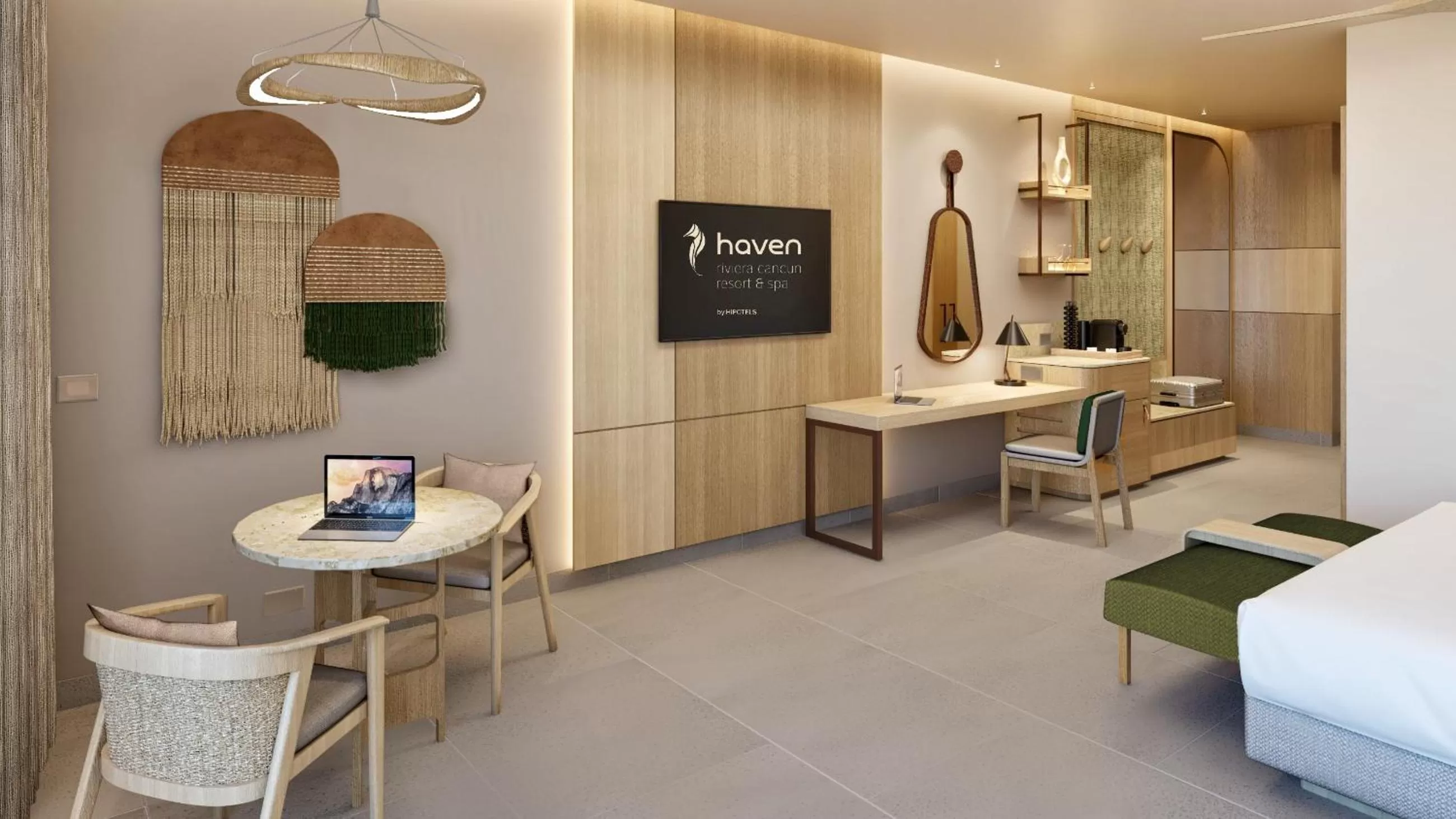 TV and multimedia, Bed in Haven Riviera Cancun - All Inclusive - Adults Only