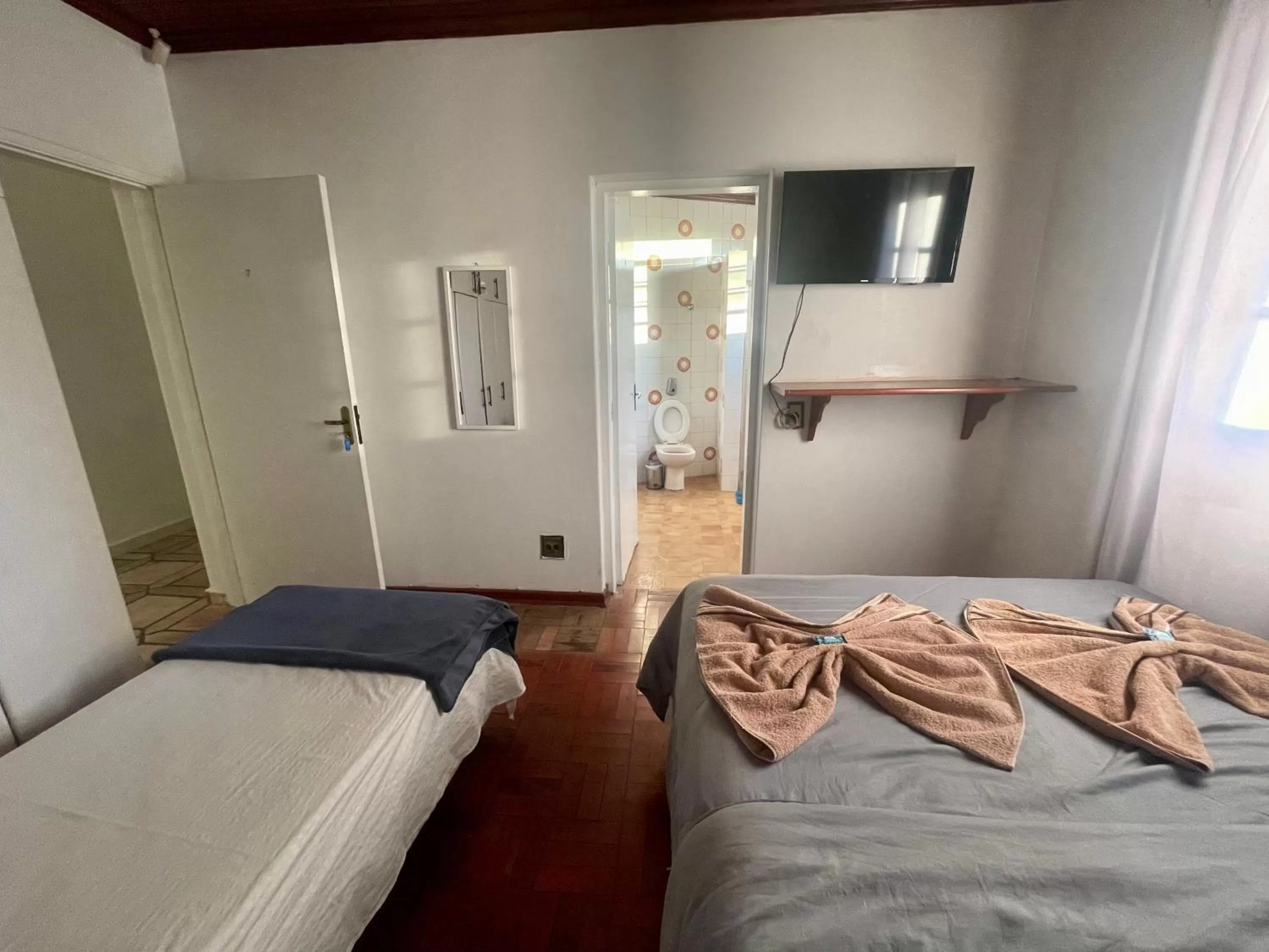 Bed in Pousada Casa de Bragança