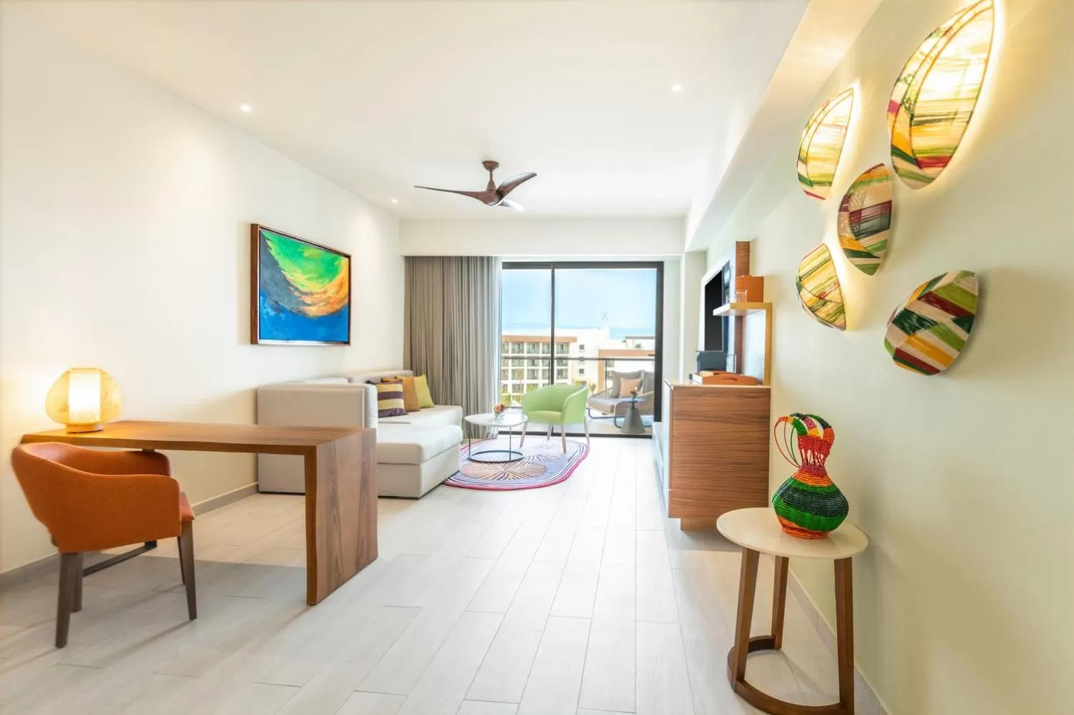 Living room, Bed in Hyatt Ziva Cap Cana