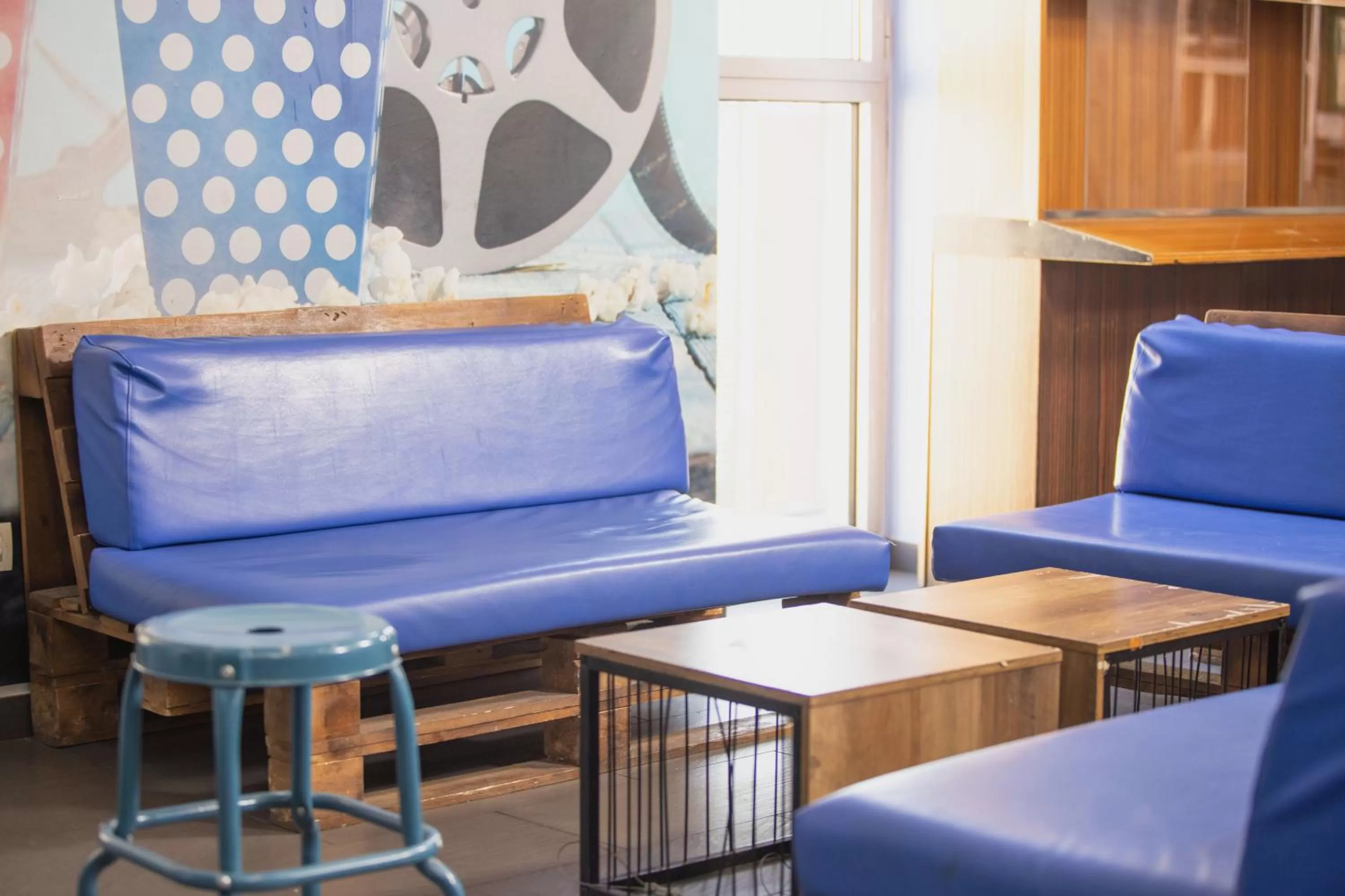 Living room in Urbany Hostel Barcelona