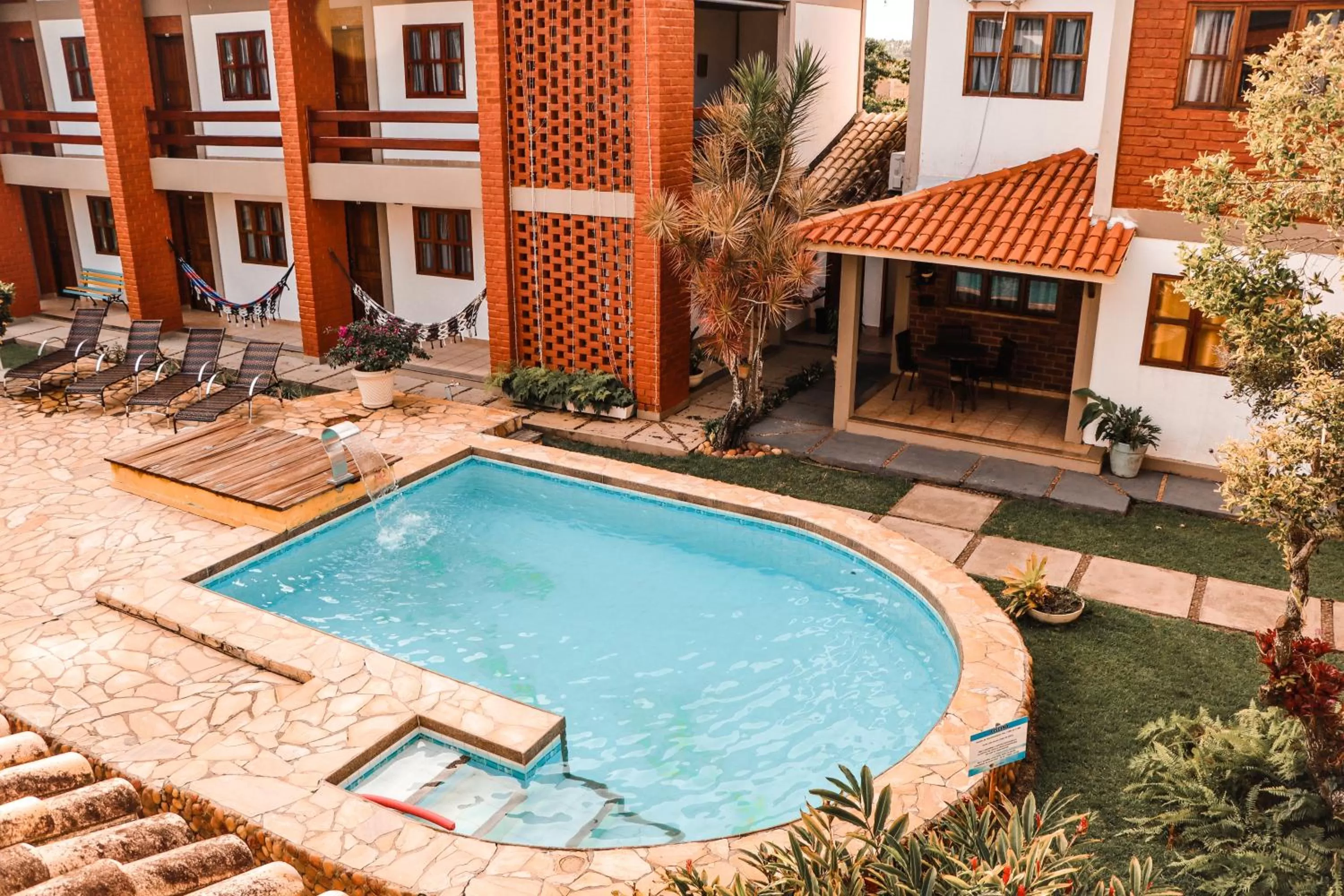 Pool view in Pousada e Chale Porto Paraiso