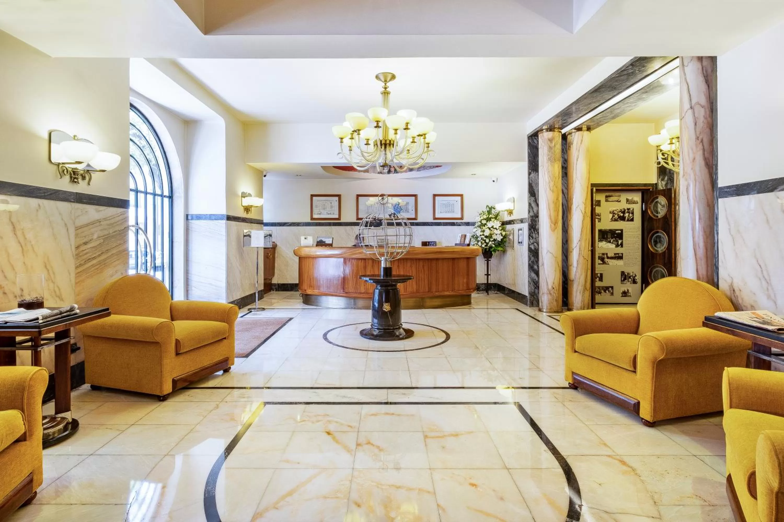 Lobby or reception in Hotel Britania Art Deco - Lisbon Heritage Collection - Avenida