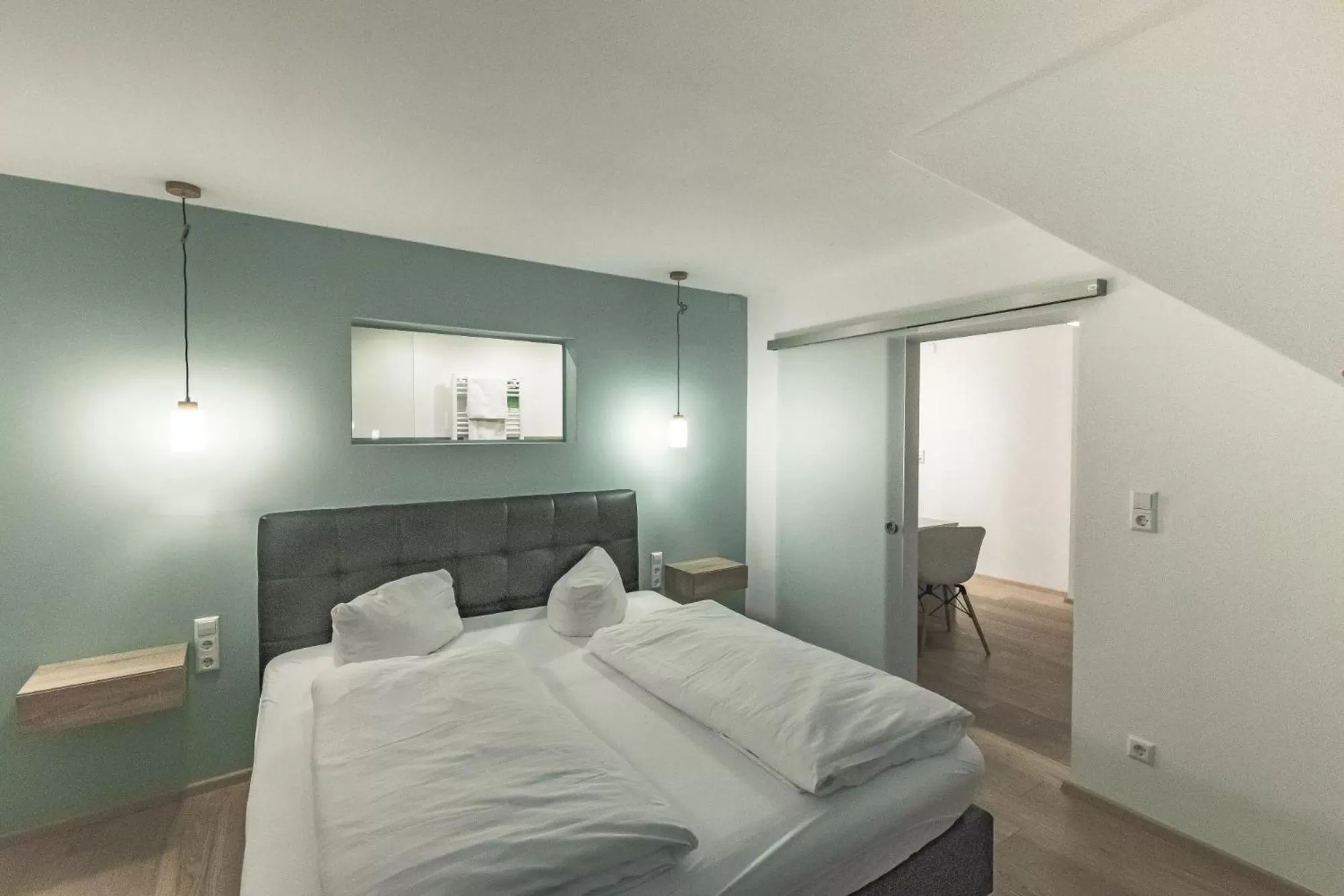 Bed in Wohlfühlhotel Landmann