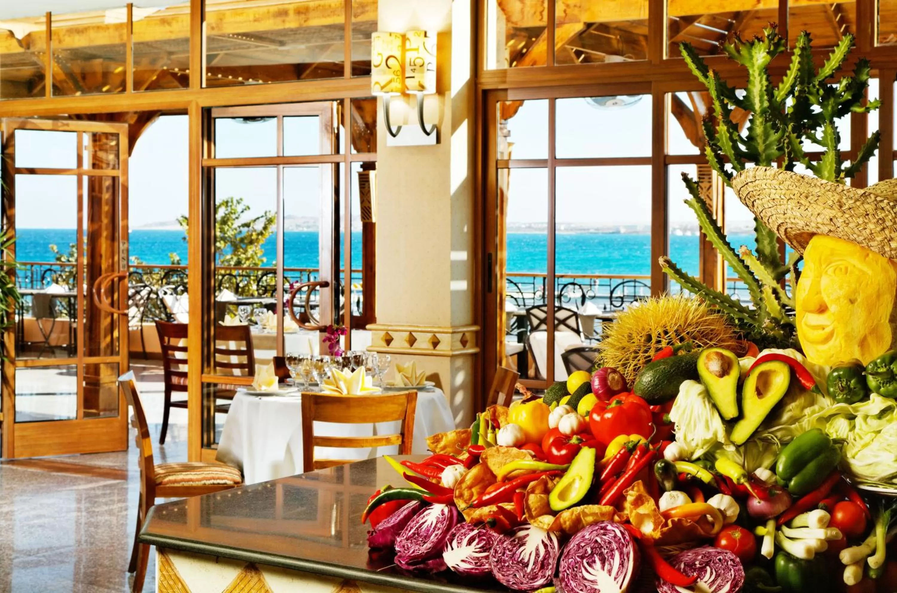 Restaurant/places to eat in Beach Albatros Aqua Park - Hurghada