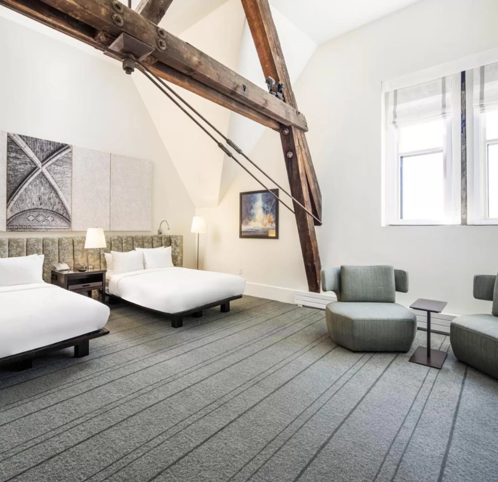 Bedroom, Bed in The Richardson Hotel