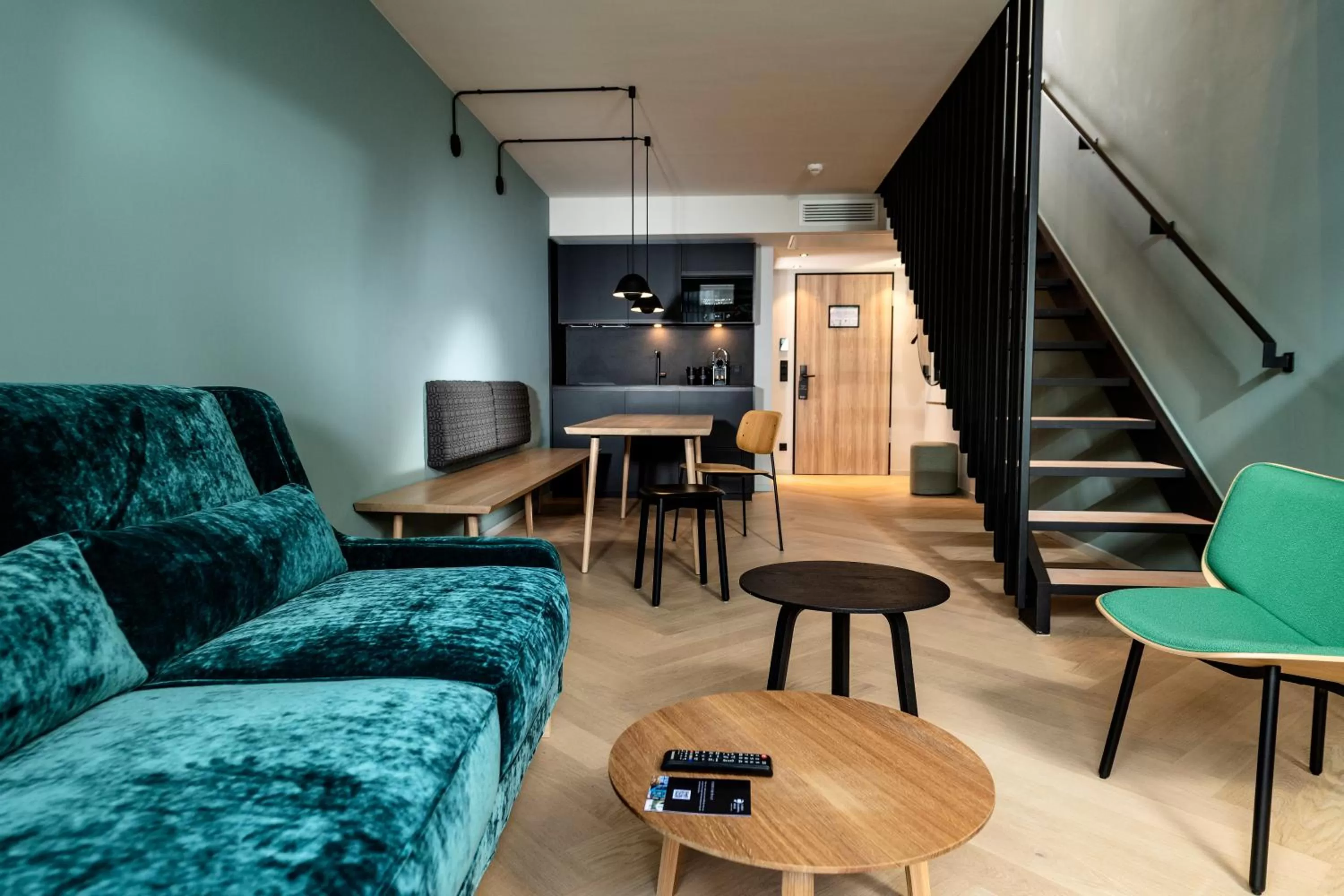 Living room in Clipper Boardinghouse - Hamburg-Michel