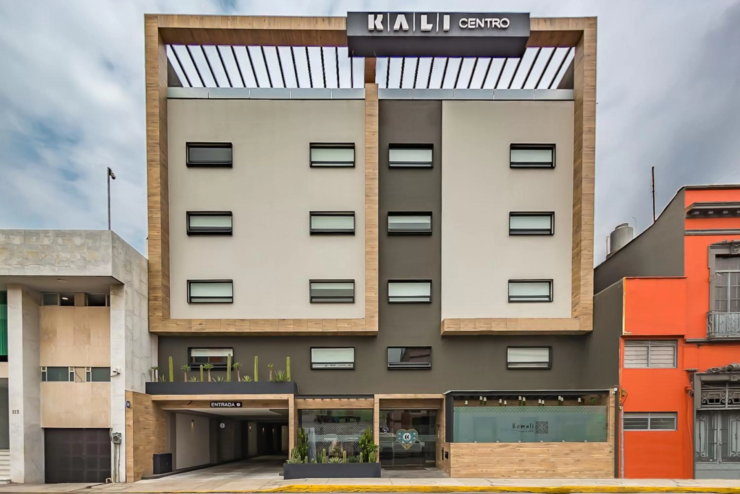 Facade/entrance in KALI Centro Mexico City