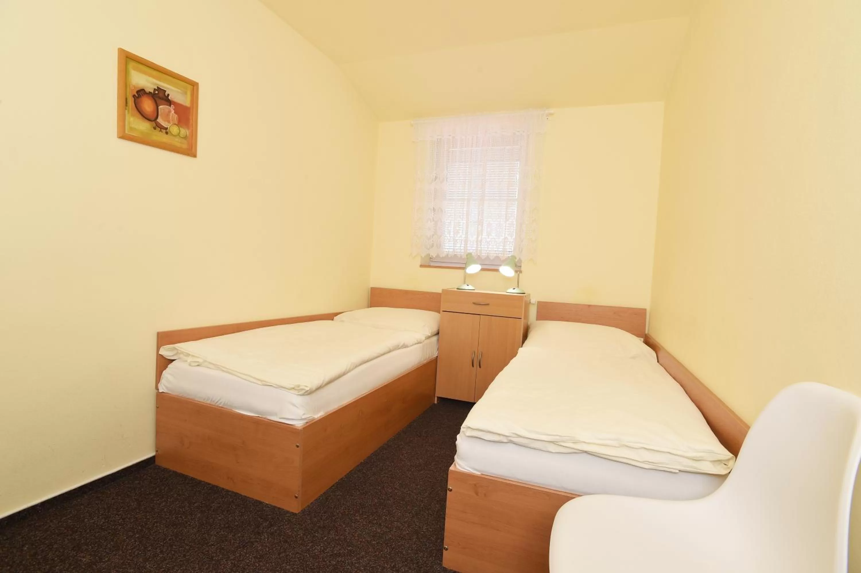 Bed in Hotel U Jezírka