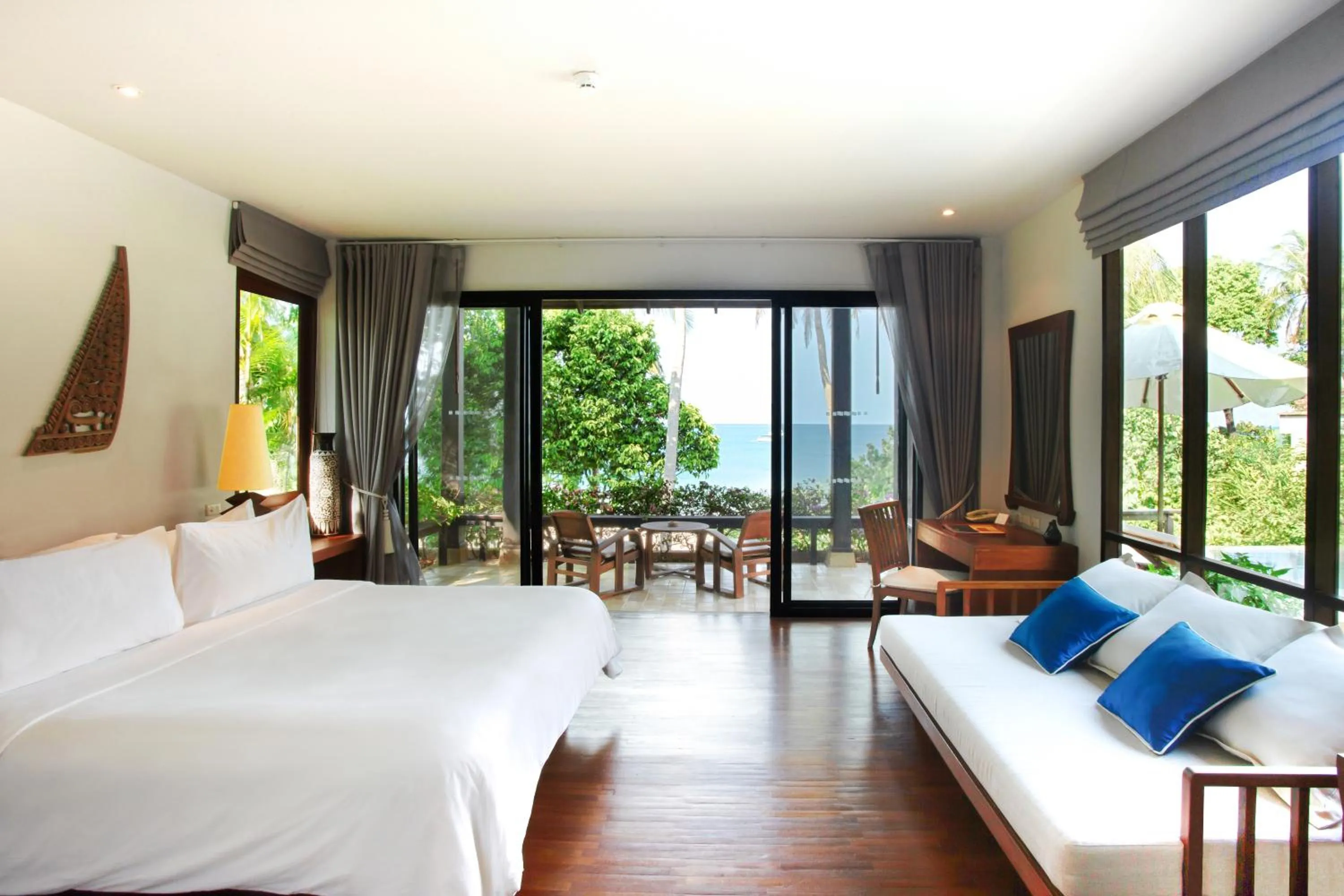 Bed in Pimalai Resort & Spa