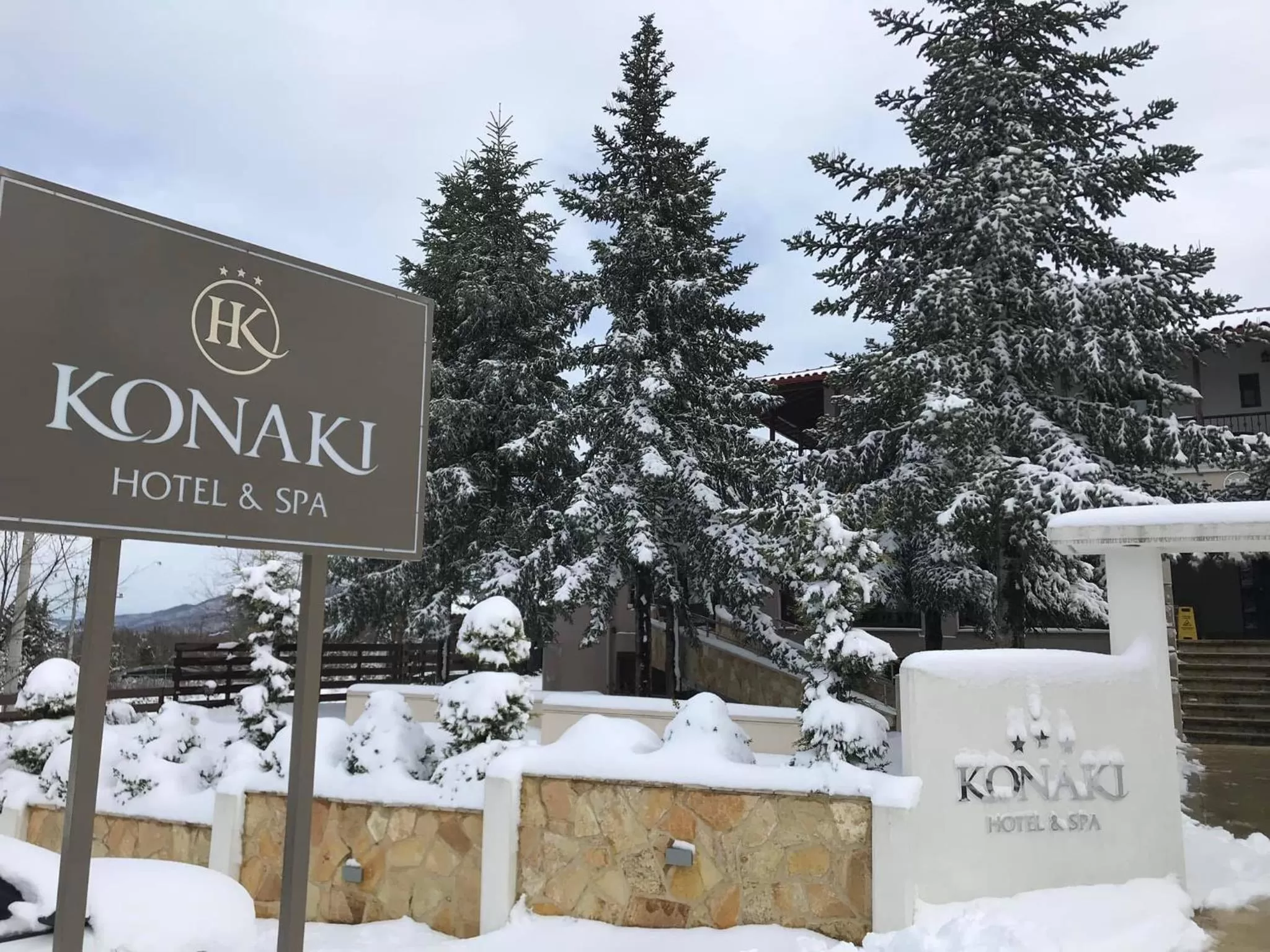 Natural landscape in Hotel Konaki