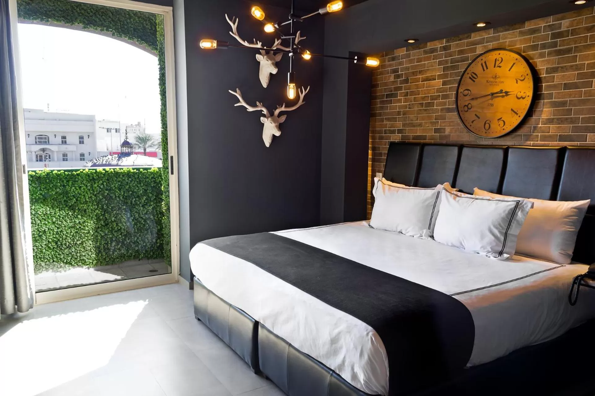 Bed in Hotel Posada San Antonio