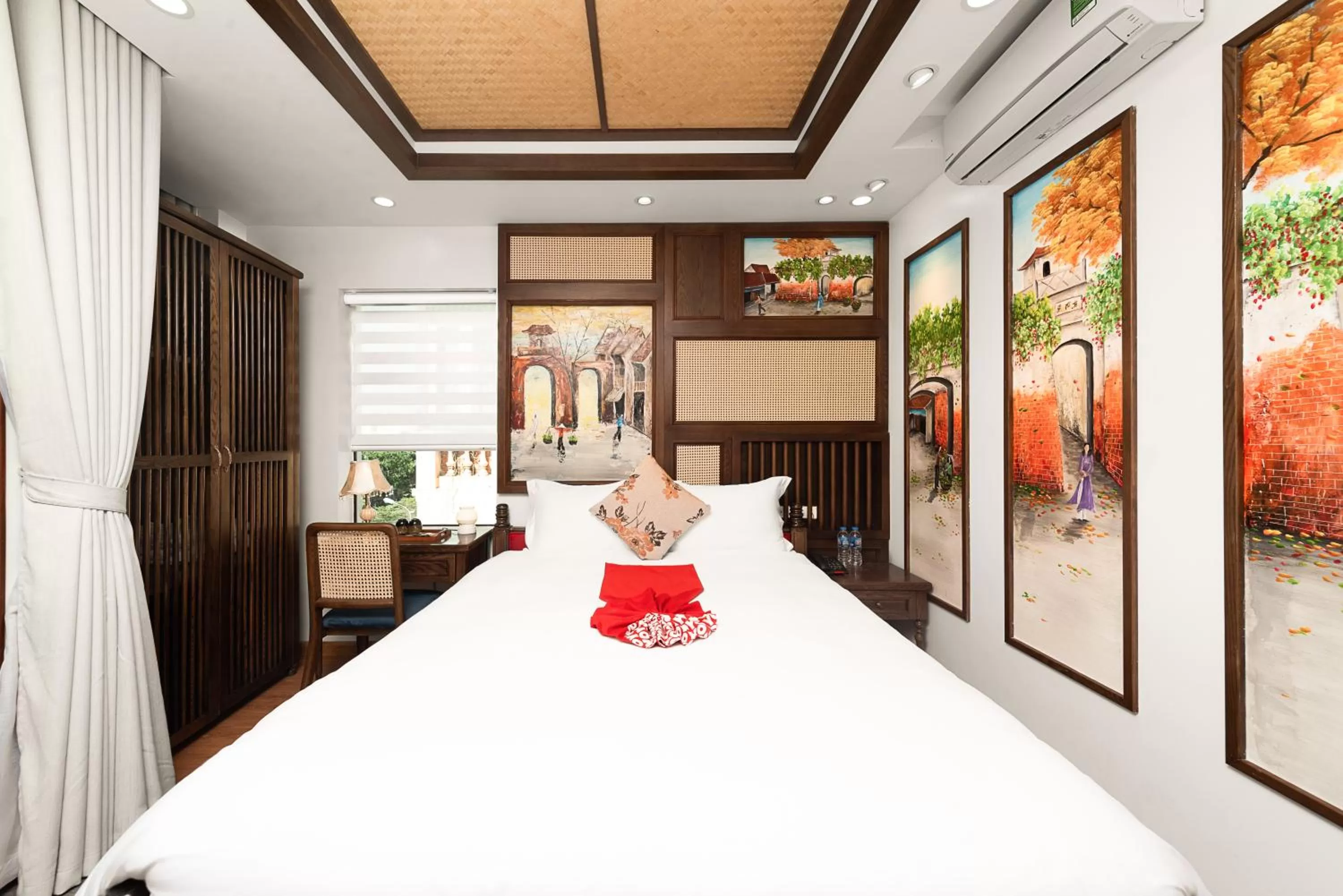 Bed in Veshia Hotel & Spa