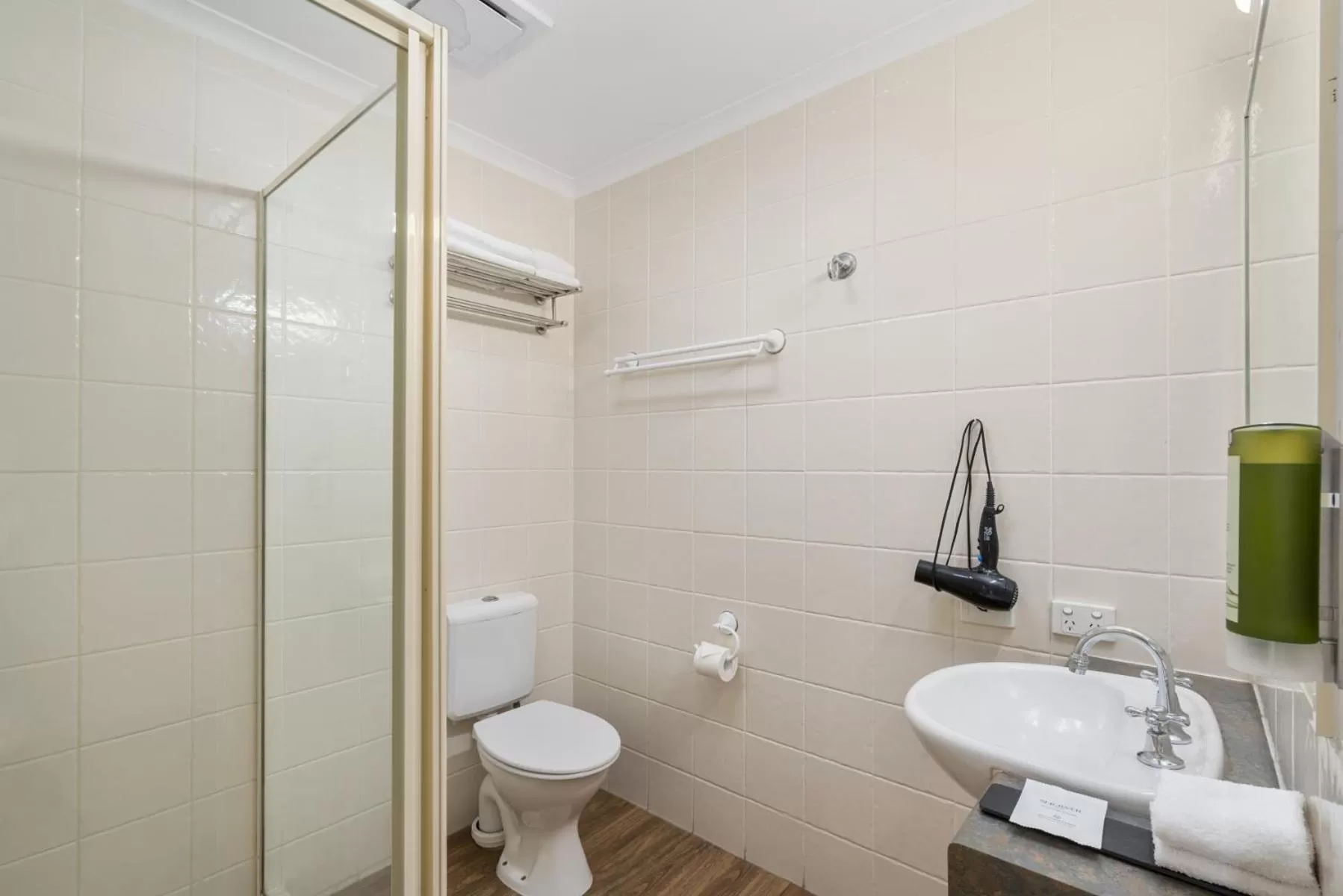 Bathroom in Caboolture Central Motor Inn, Sure Stay Collection by BW