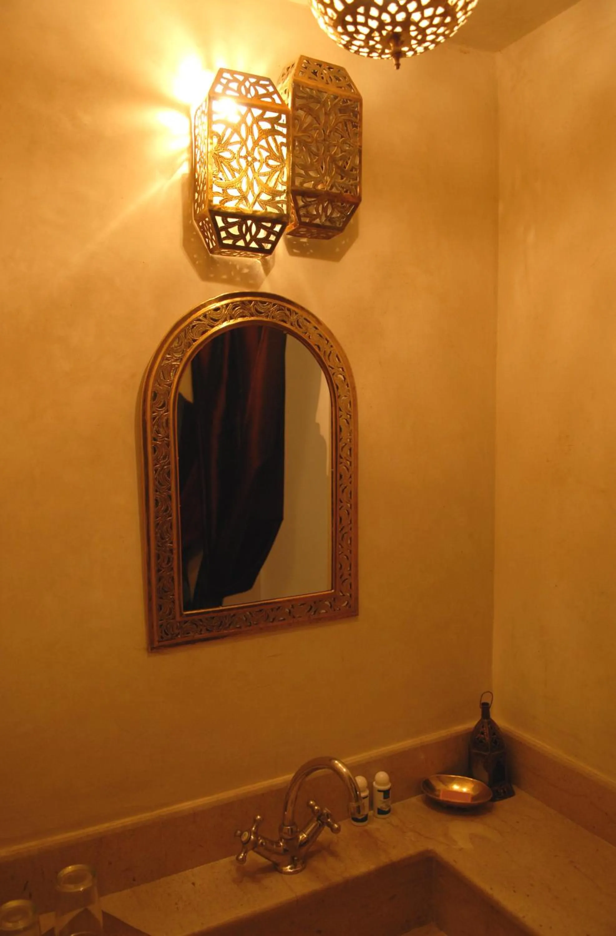 Bathroom in Riad Aubrac