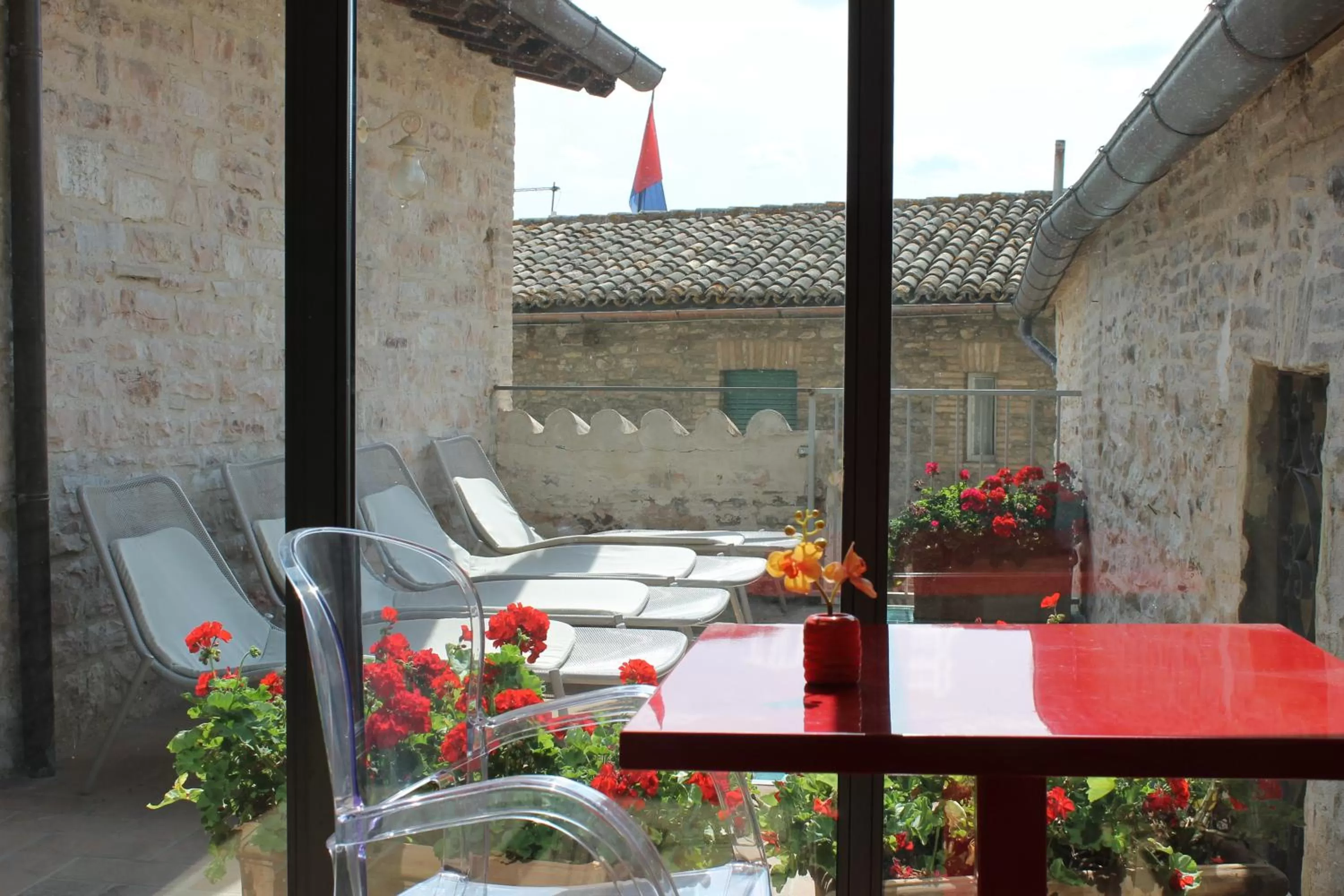 Balcony/Terrace in Hotel Sorella Luna