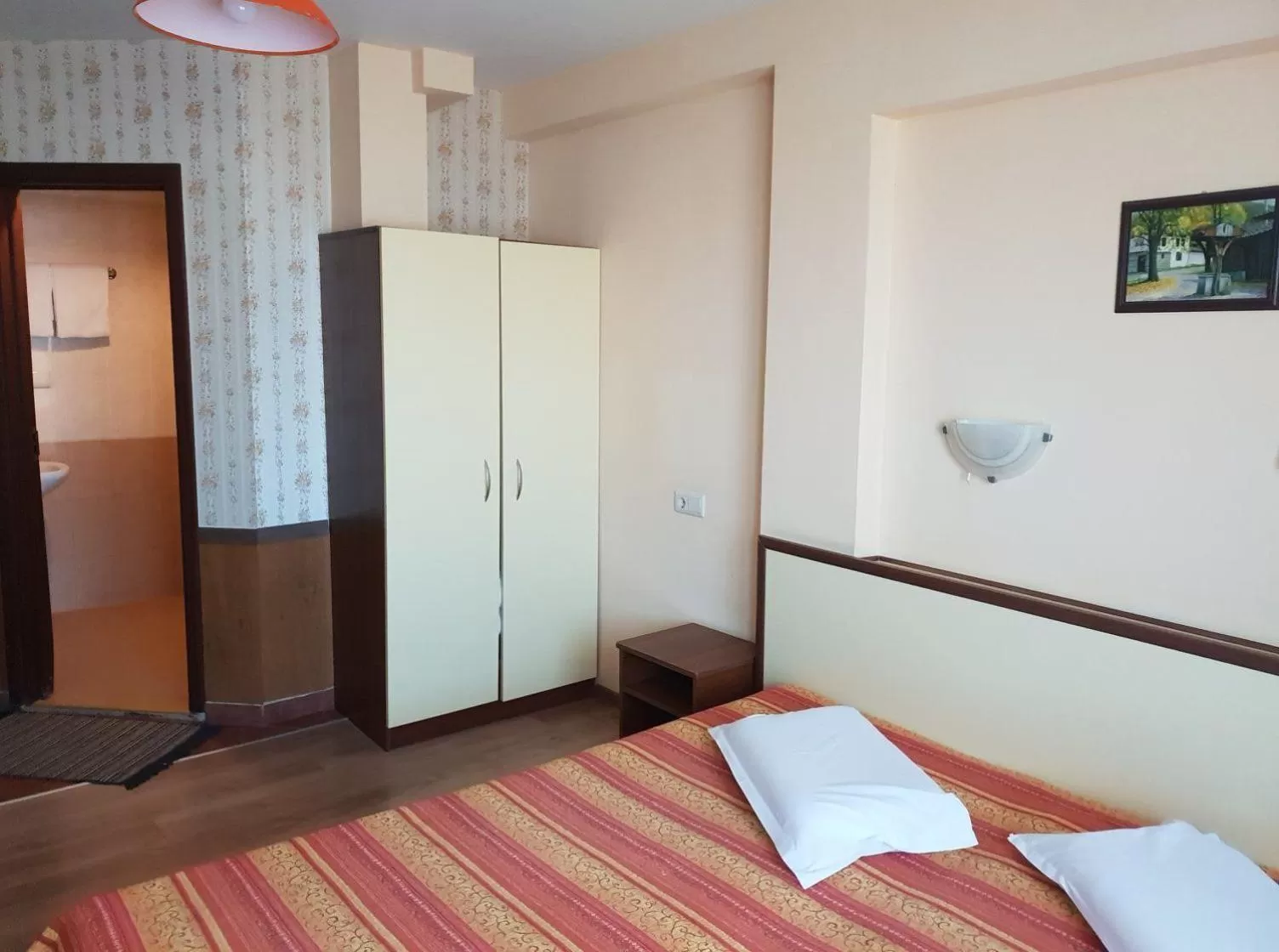 Bed in Hotel Diavolo