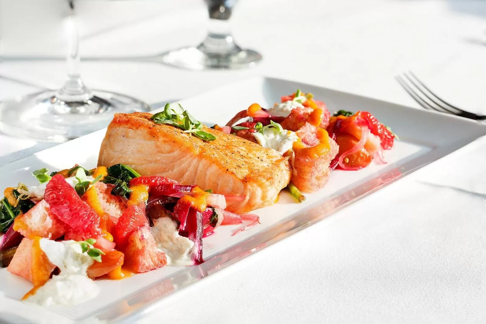 Food and drinks in Saint John's Resort