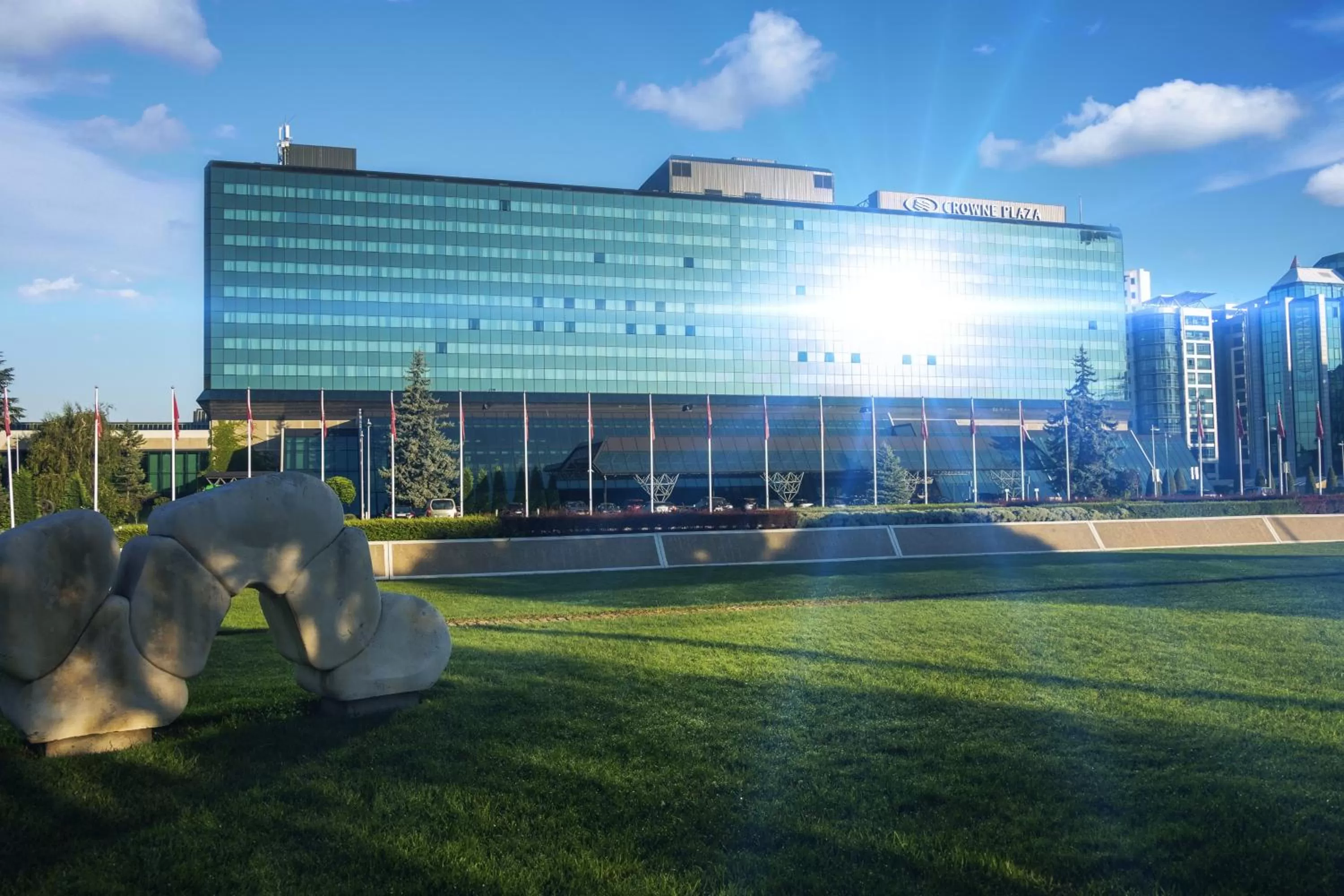 Property building in Crowne Plaza Belgrade by IHG