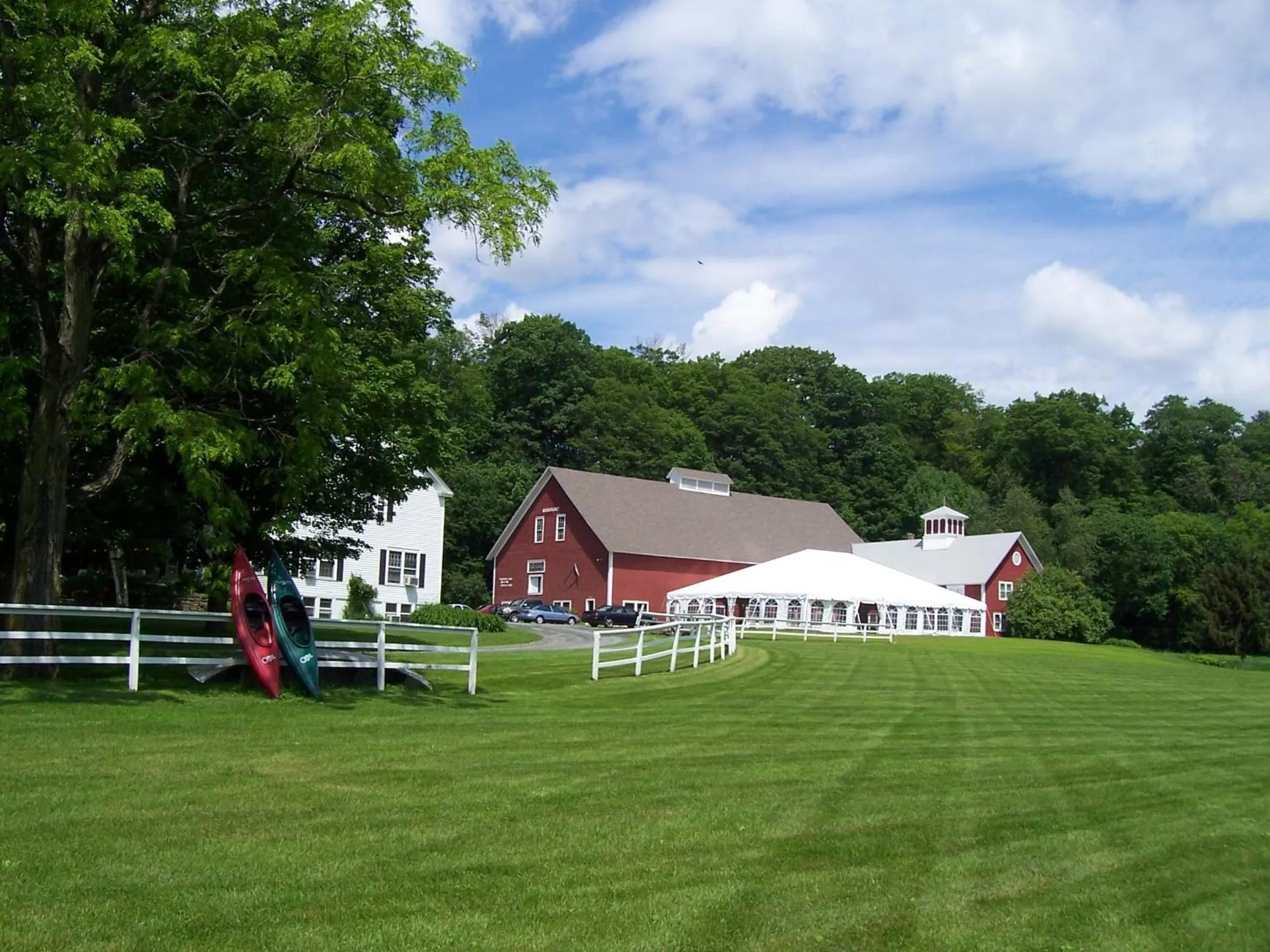Summer in The Quechee Inn at Marshland Farm