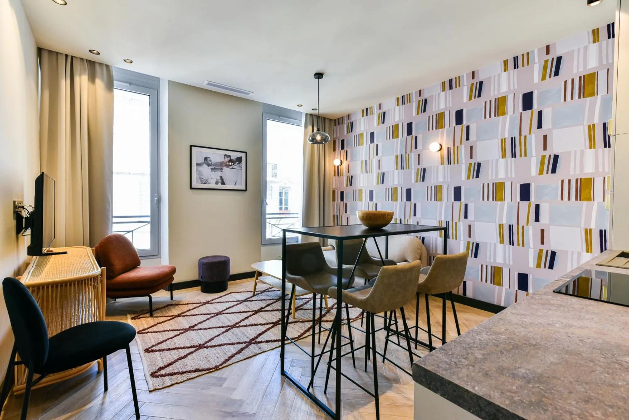 Living room in Florella Croisette Apartment