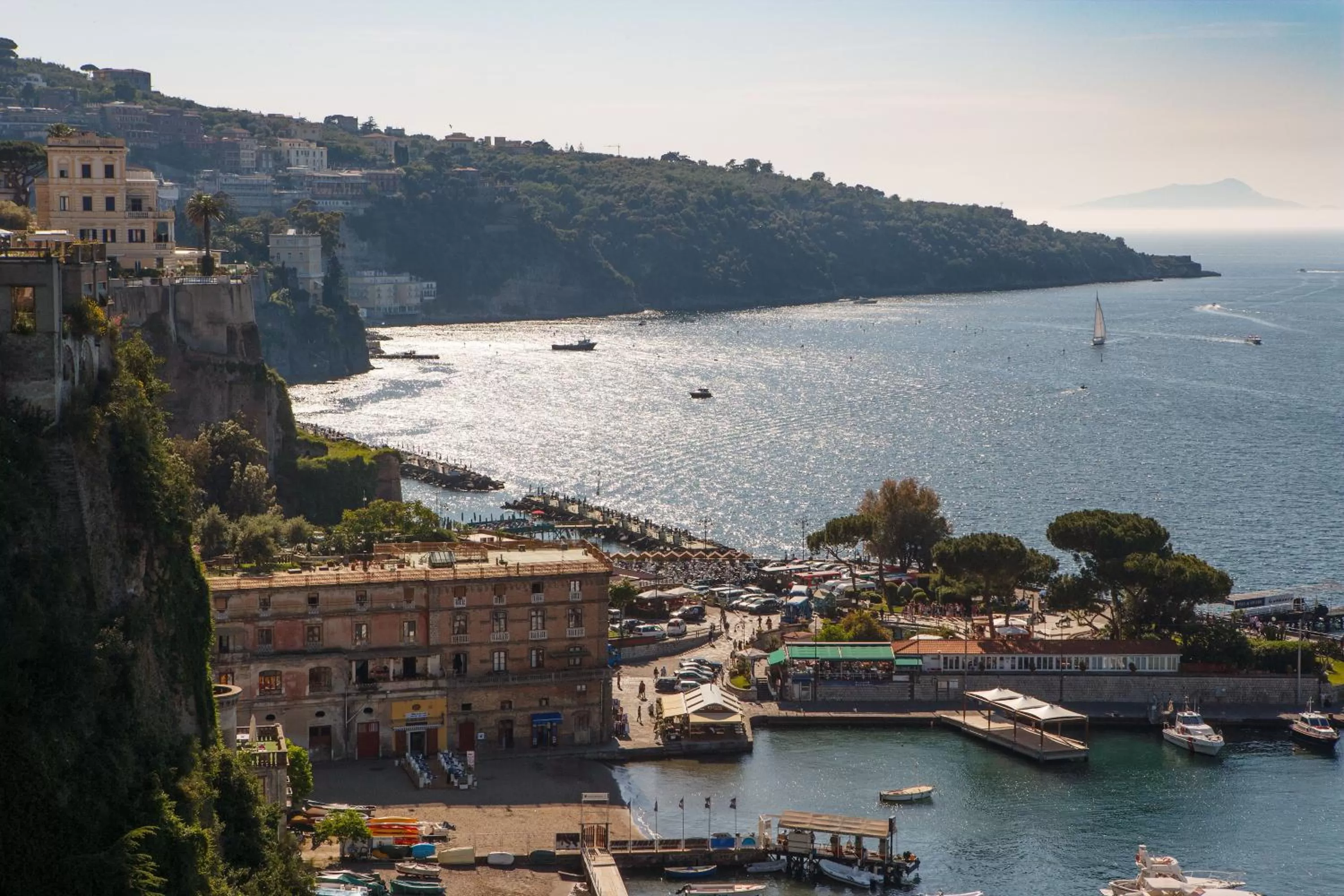 Bird's eye view in Le Muse Suite