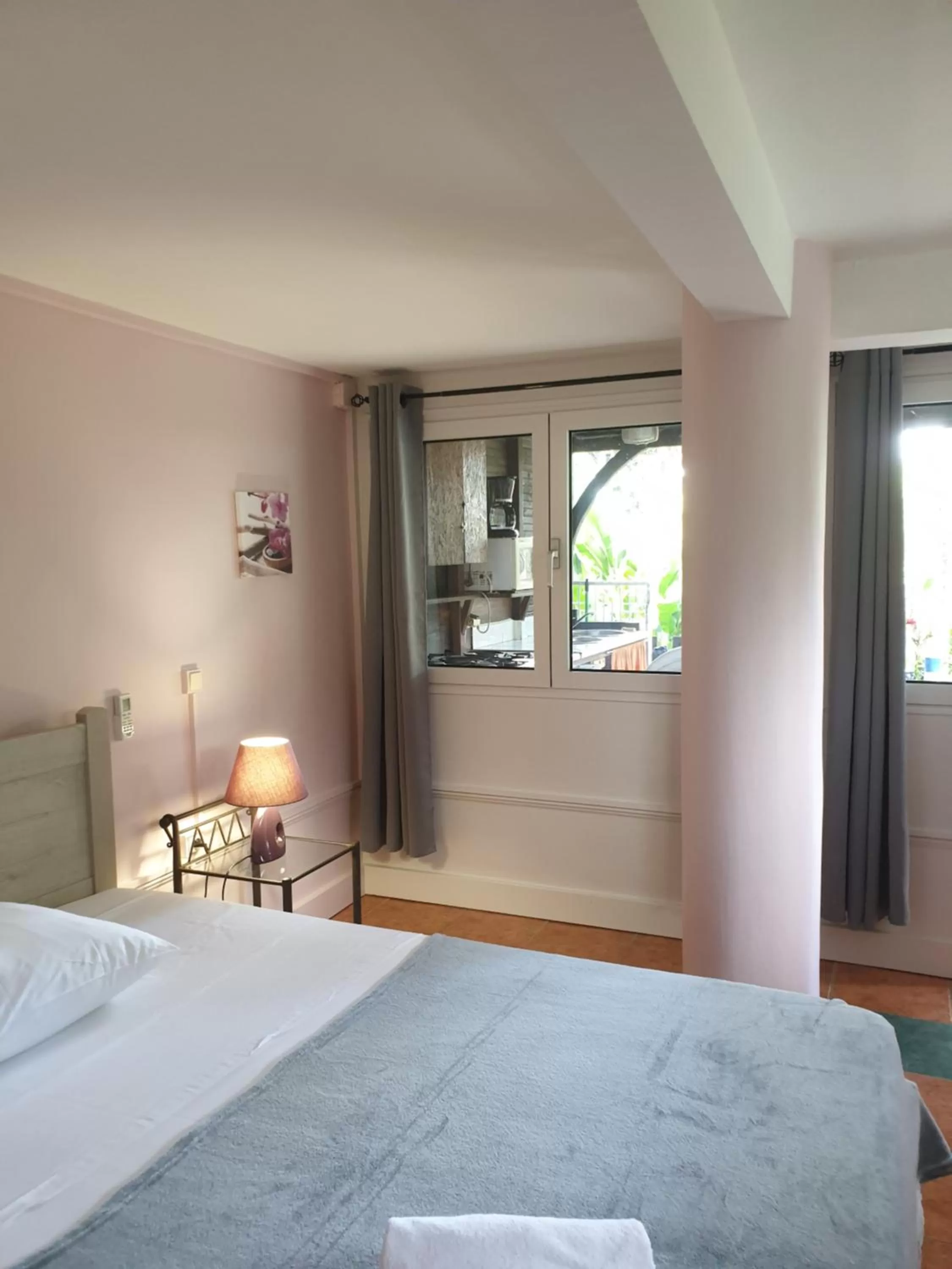 Bed in Les Gîtes de la Lézarde