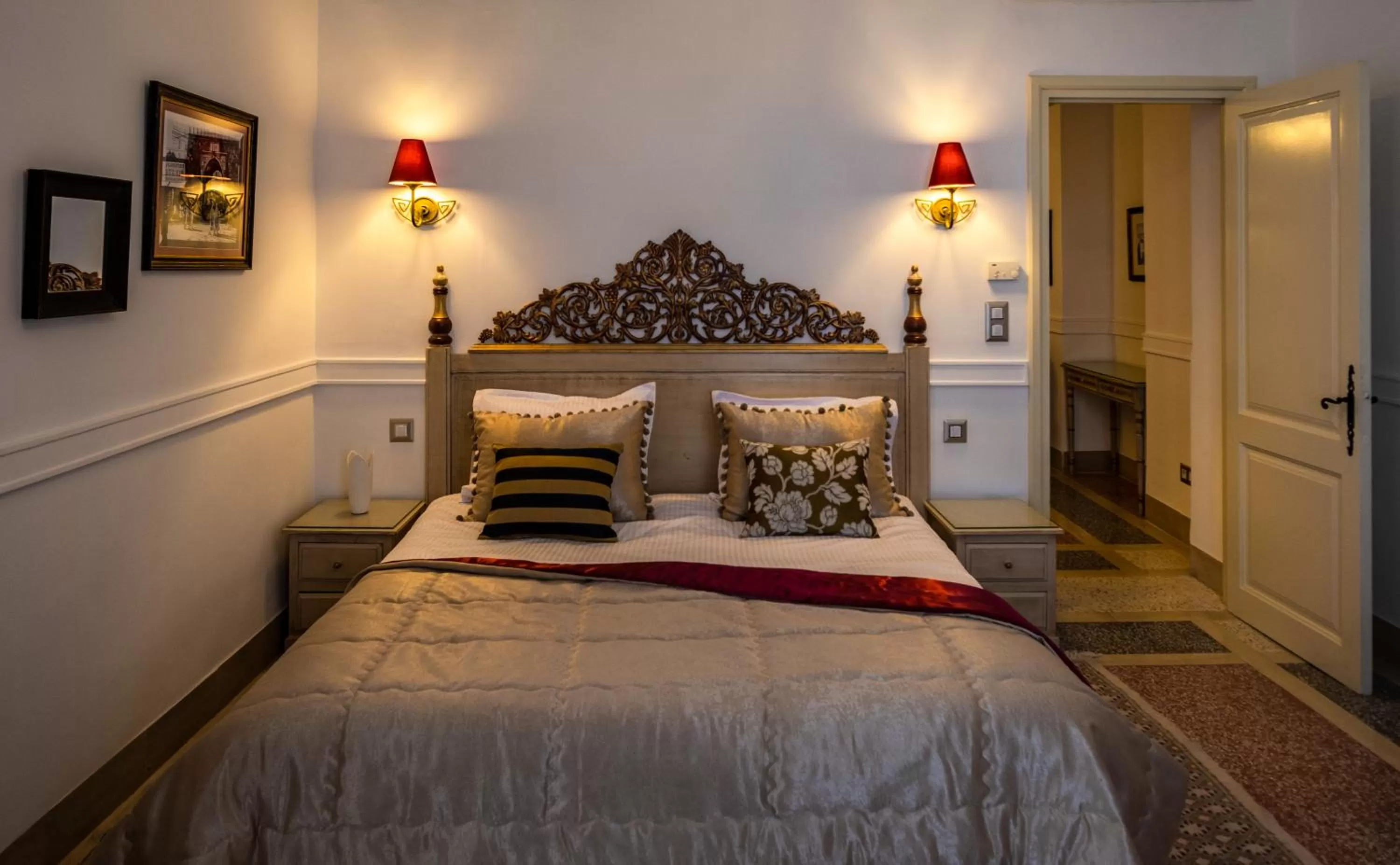 Bed in Majestic Hotel