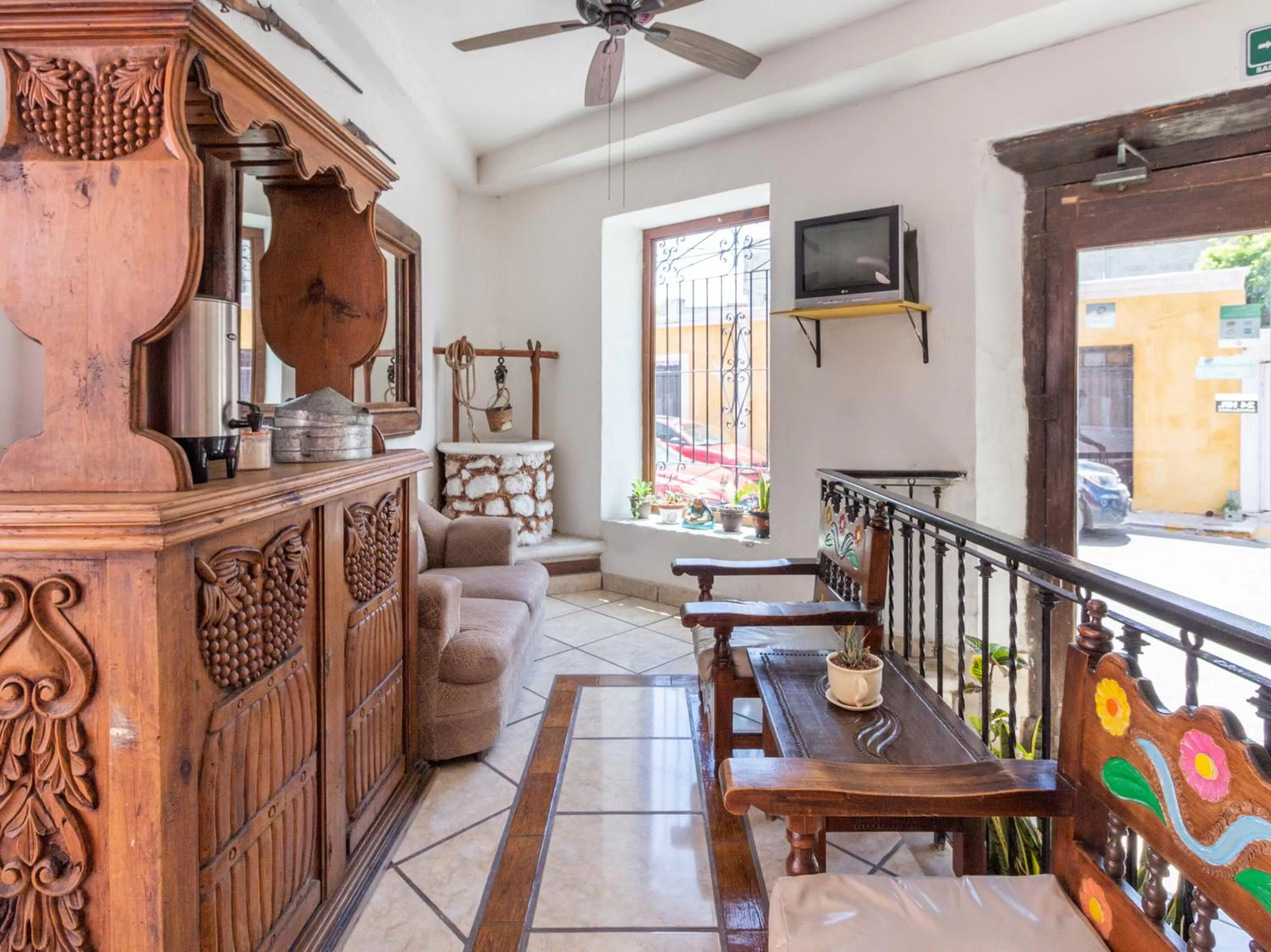 Lobby or reception in Hotel Rath