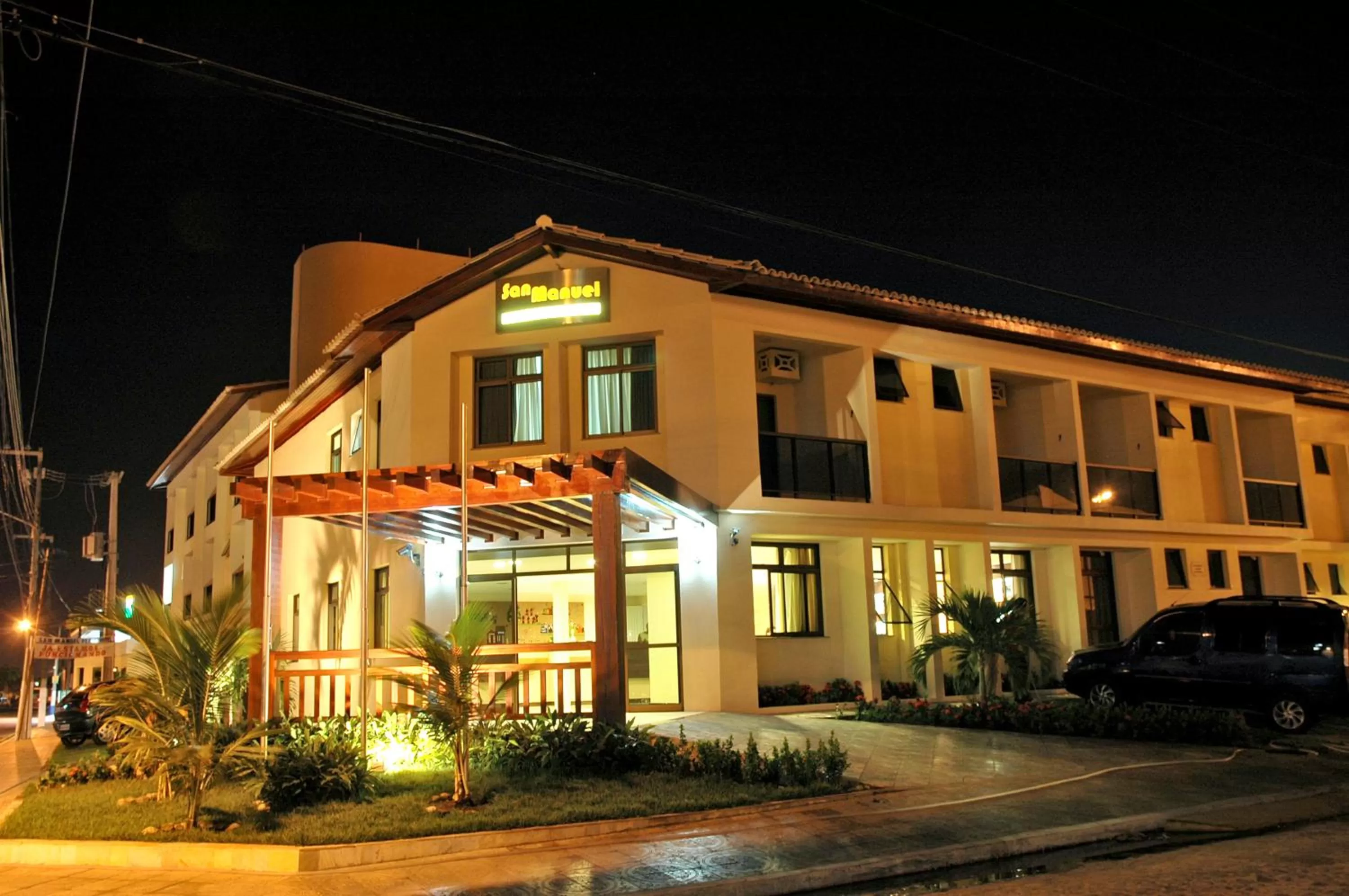 Facade/entrance in San Manuel Praia Hotel